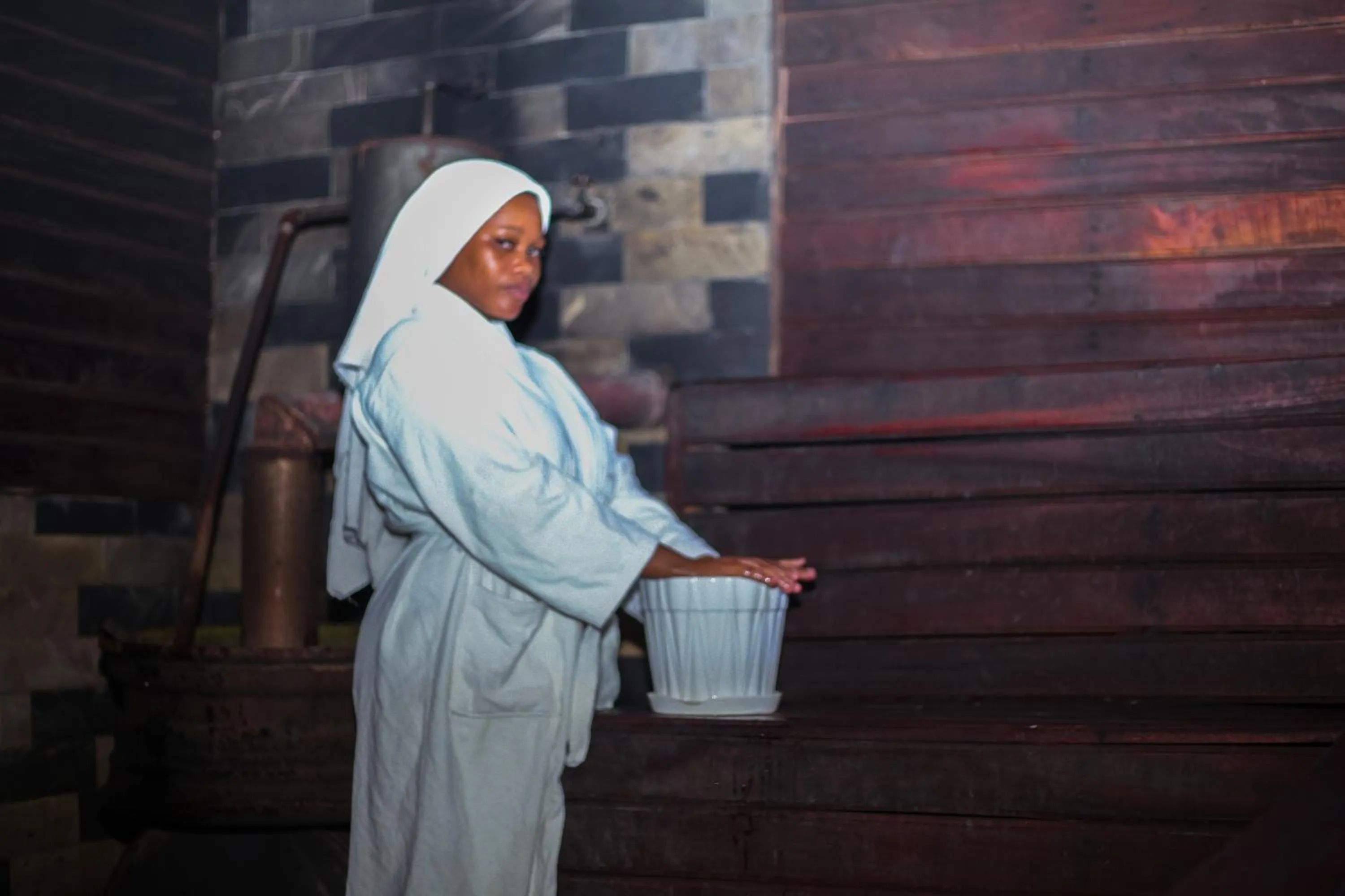 Sauna in Nefaland Hotel