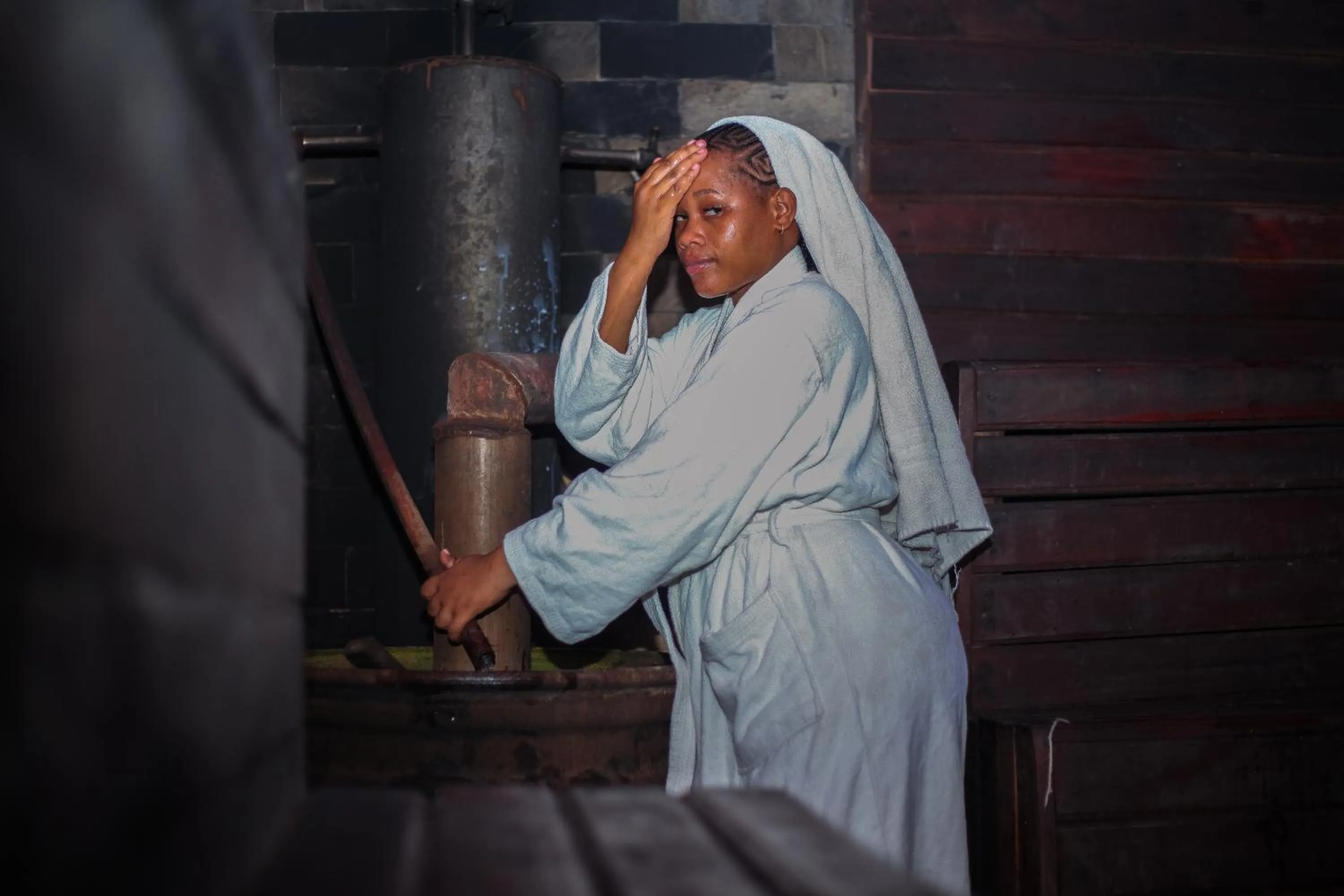 Sauna in Nefaland Hotel