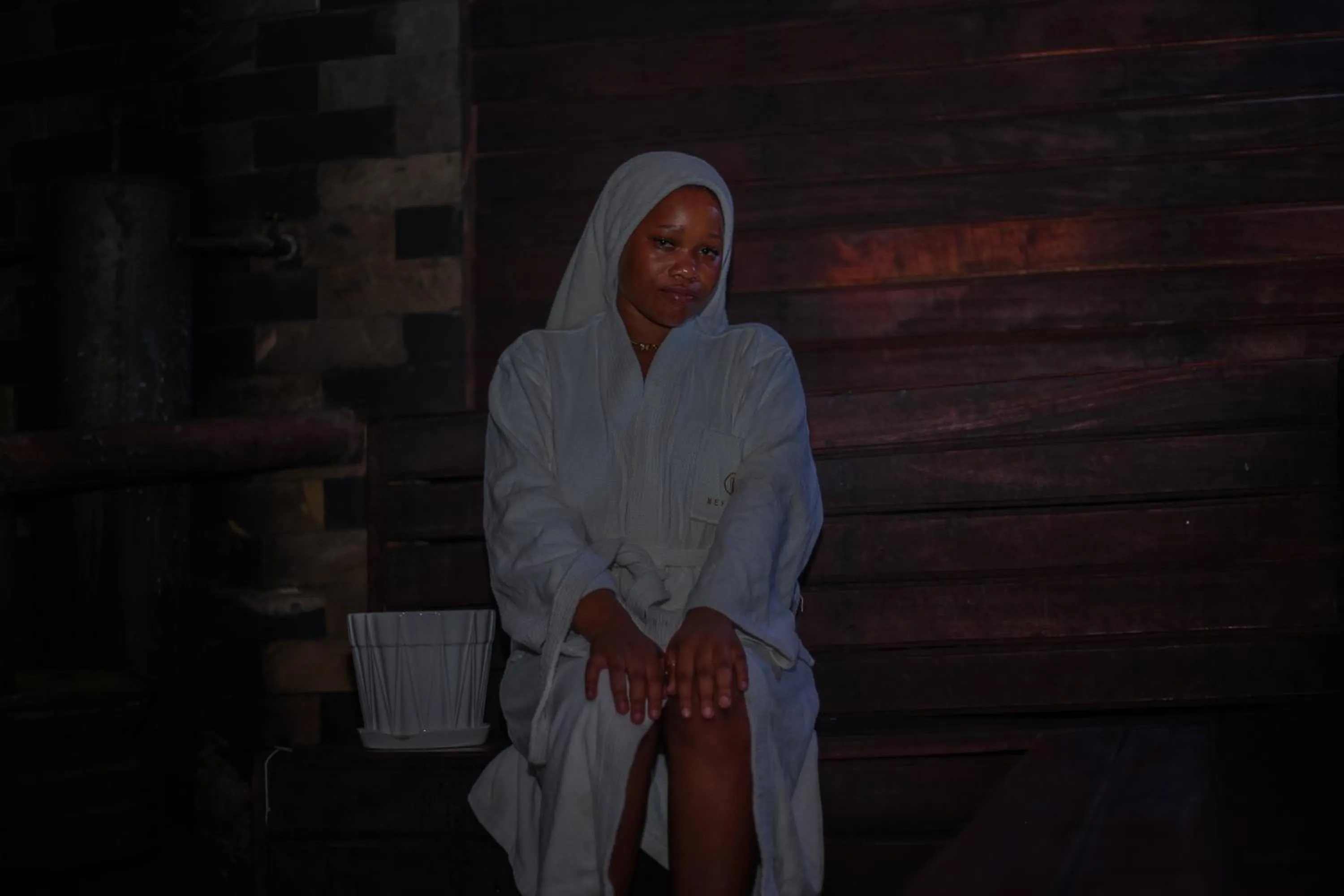 Sauna in Nefaland Hotel