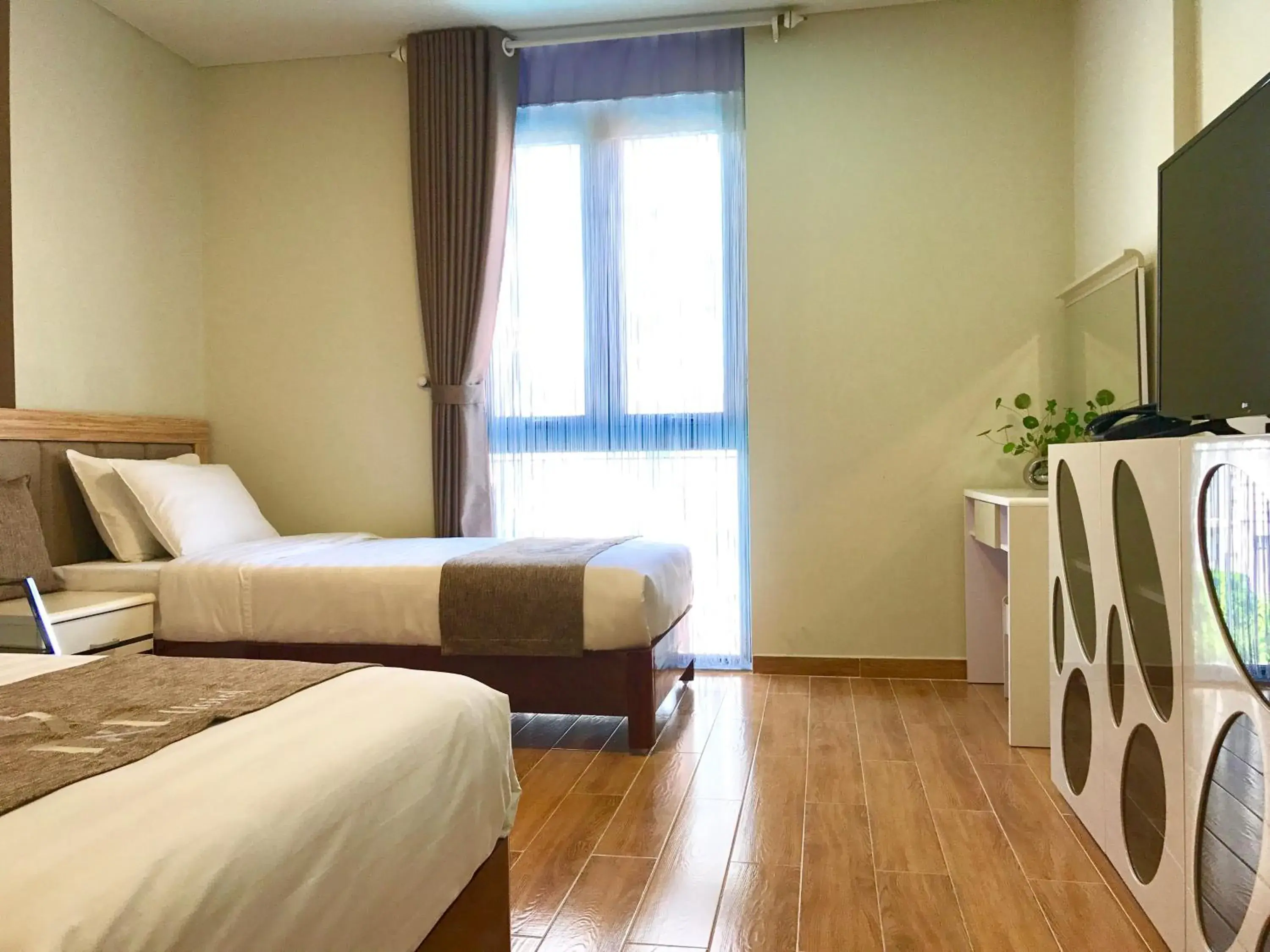 Deluxe Twin Room in F & F Hotel Deluxe Twin Room in F & F Hotel