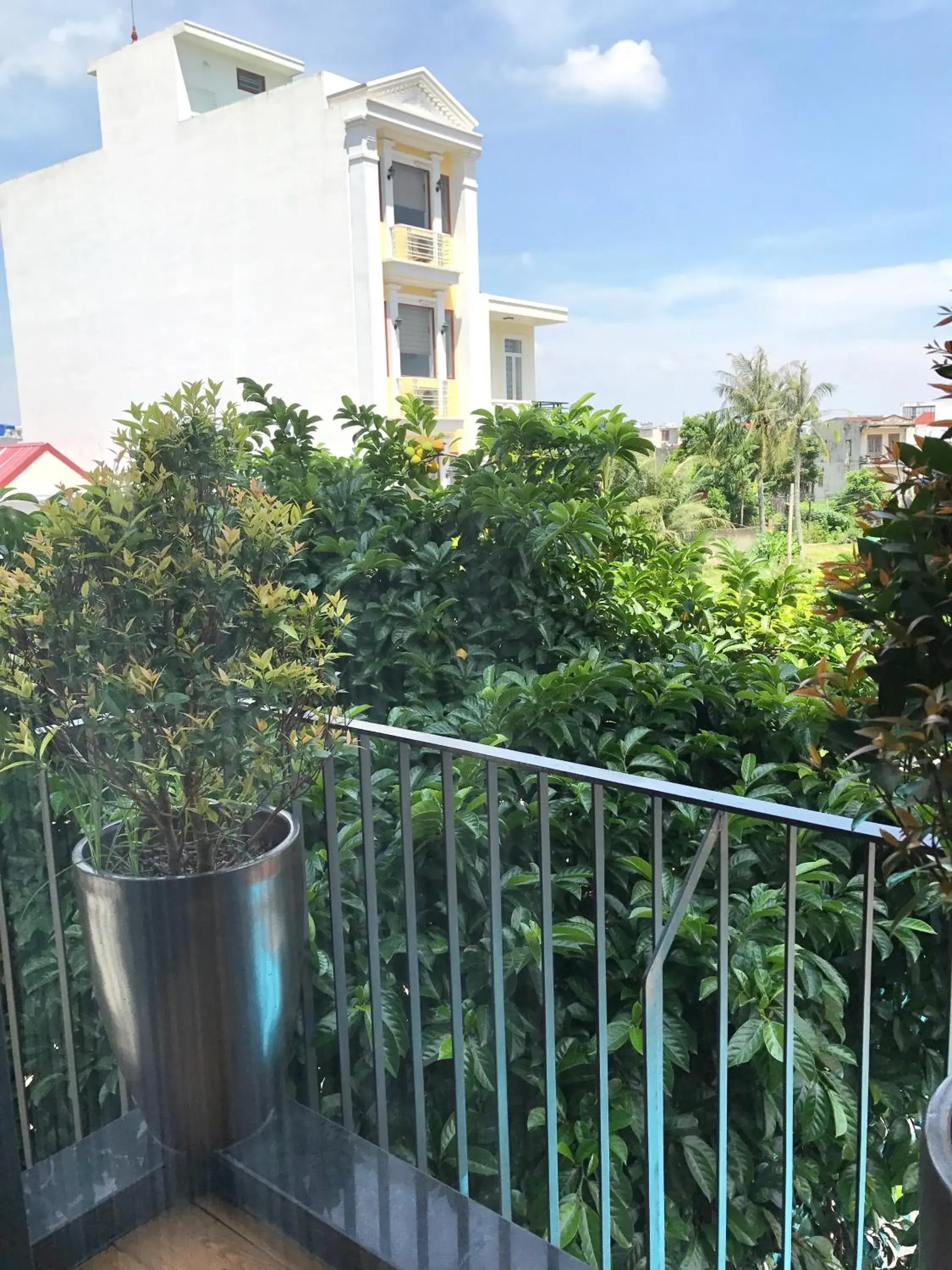 Garden view in F & F Hotel Garden view in F & F Hotel