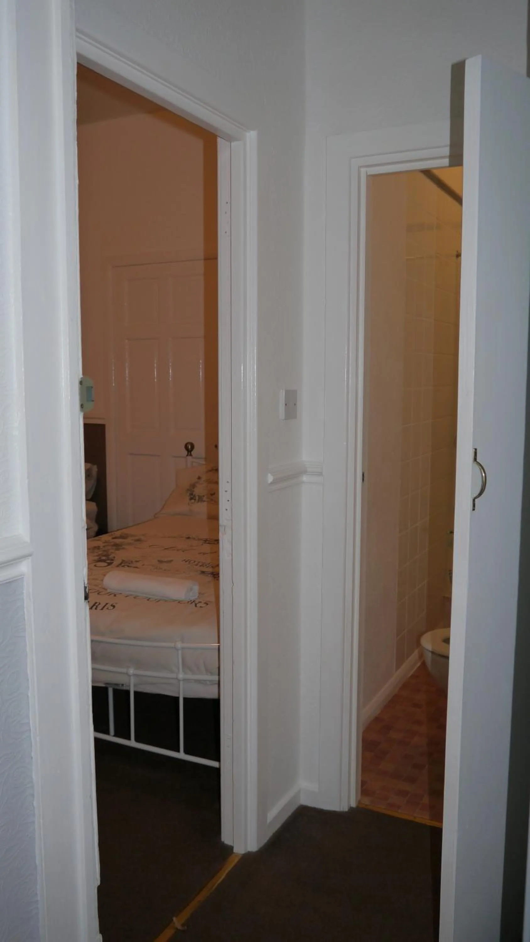 Bed in Hornby House Hotel