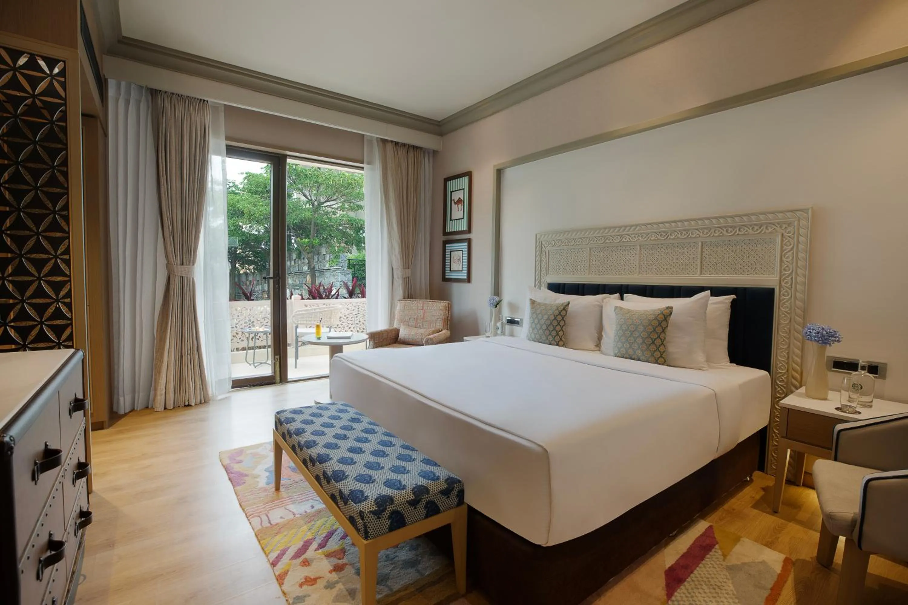 Bed in Raajsa Kumbhalgarh - IHCL SeleQtions