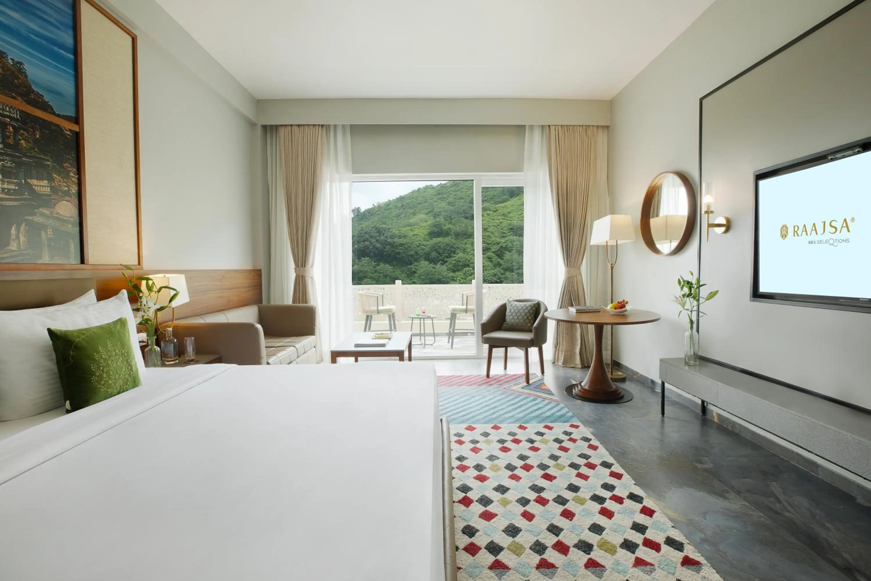 Bed in Raajsa Kumbhalgarh - IHCL SeleQtions