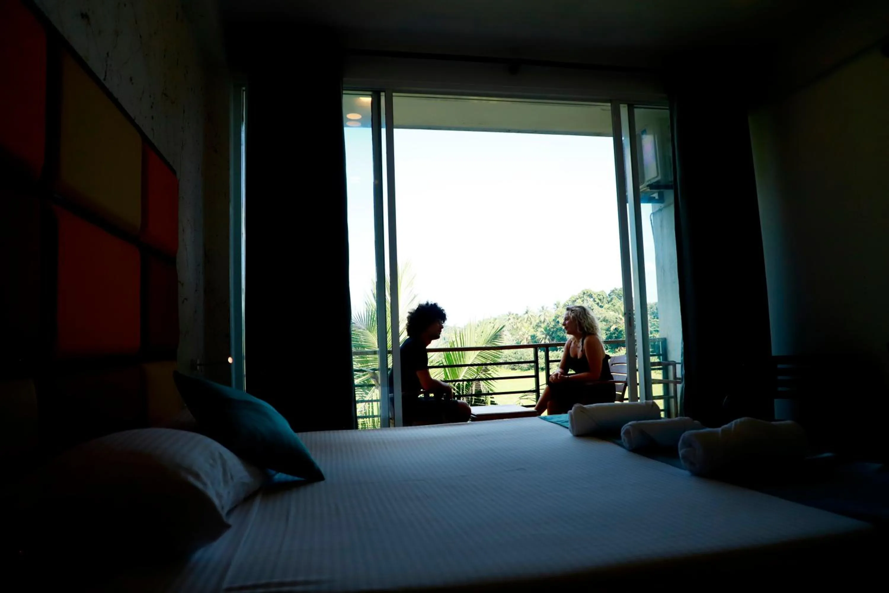 Bed in Green Edge Villa