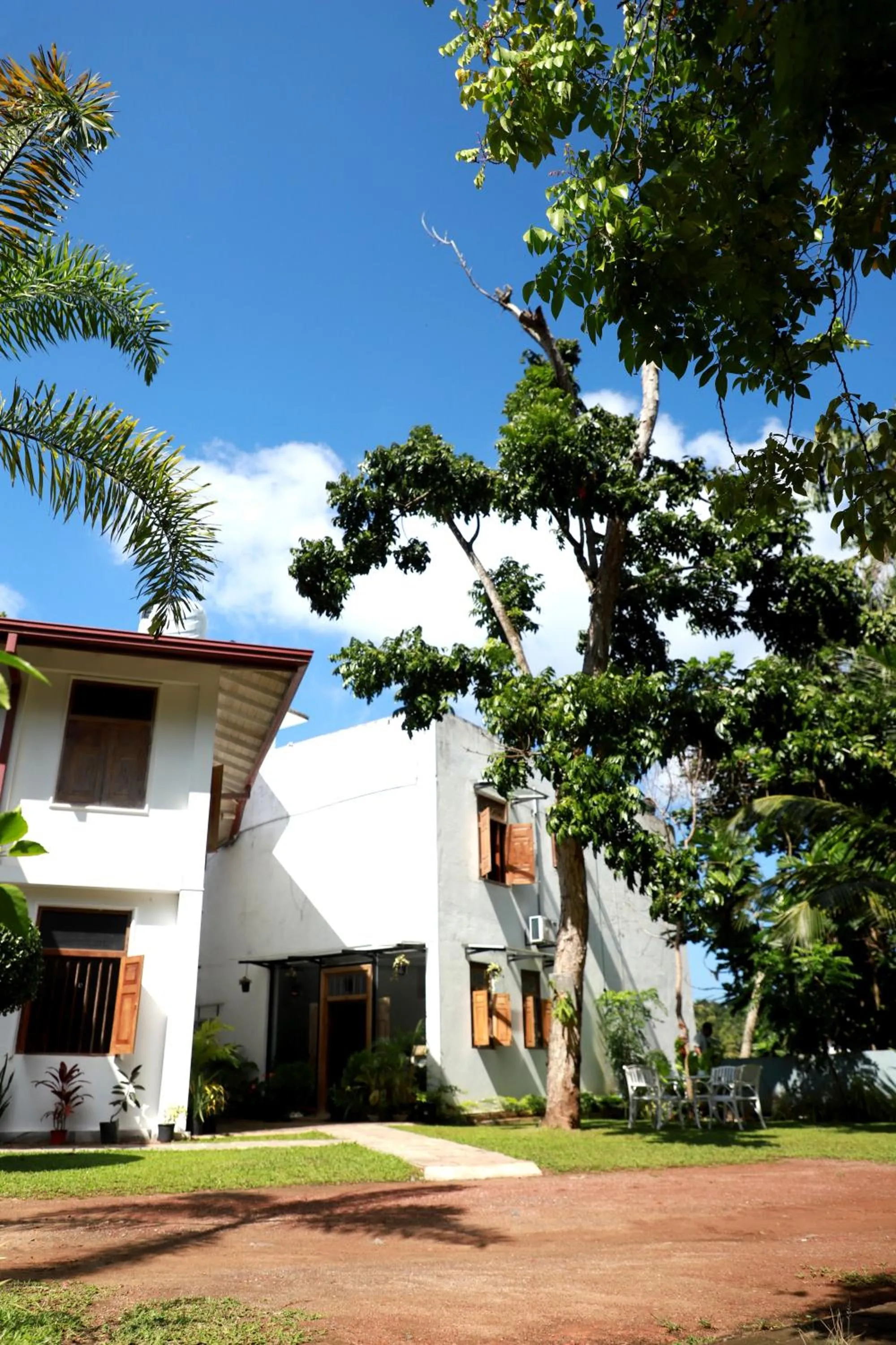 Garden view in Green Edge Villa