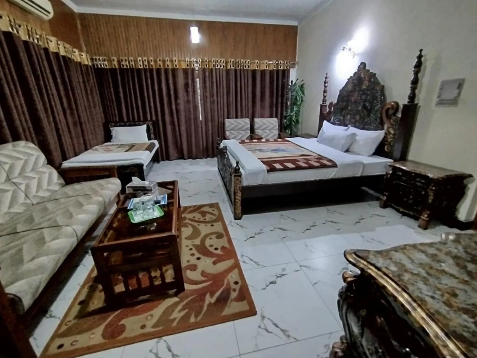 Bed in Alaf Laila Guest House
