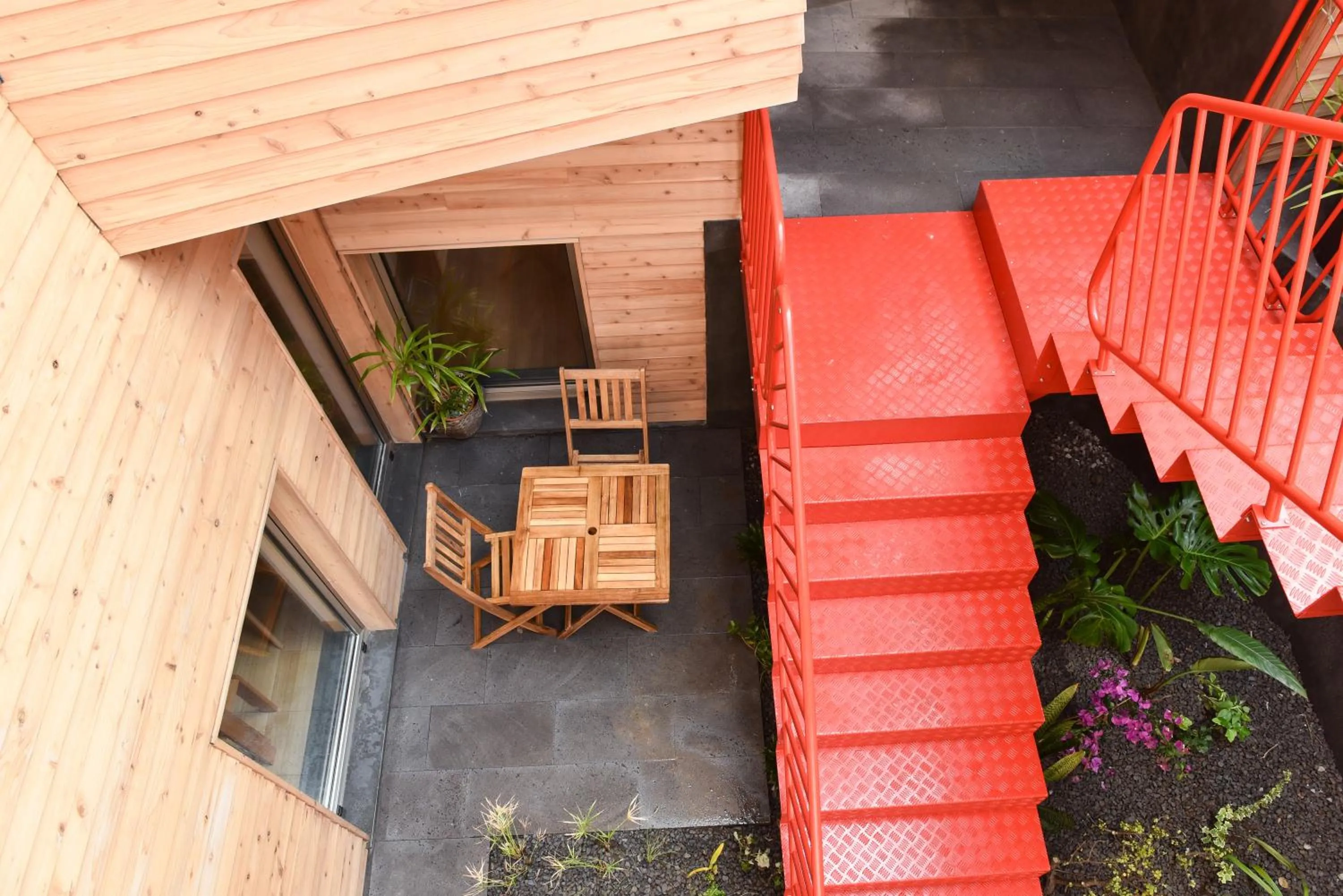 Property building in Porto Pim Bay