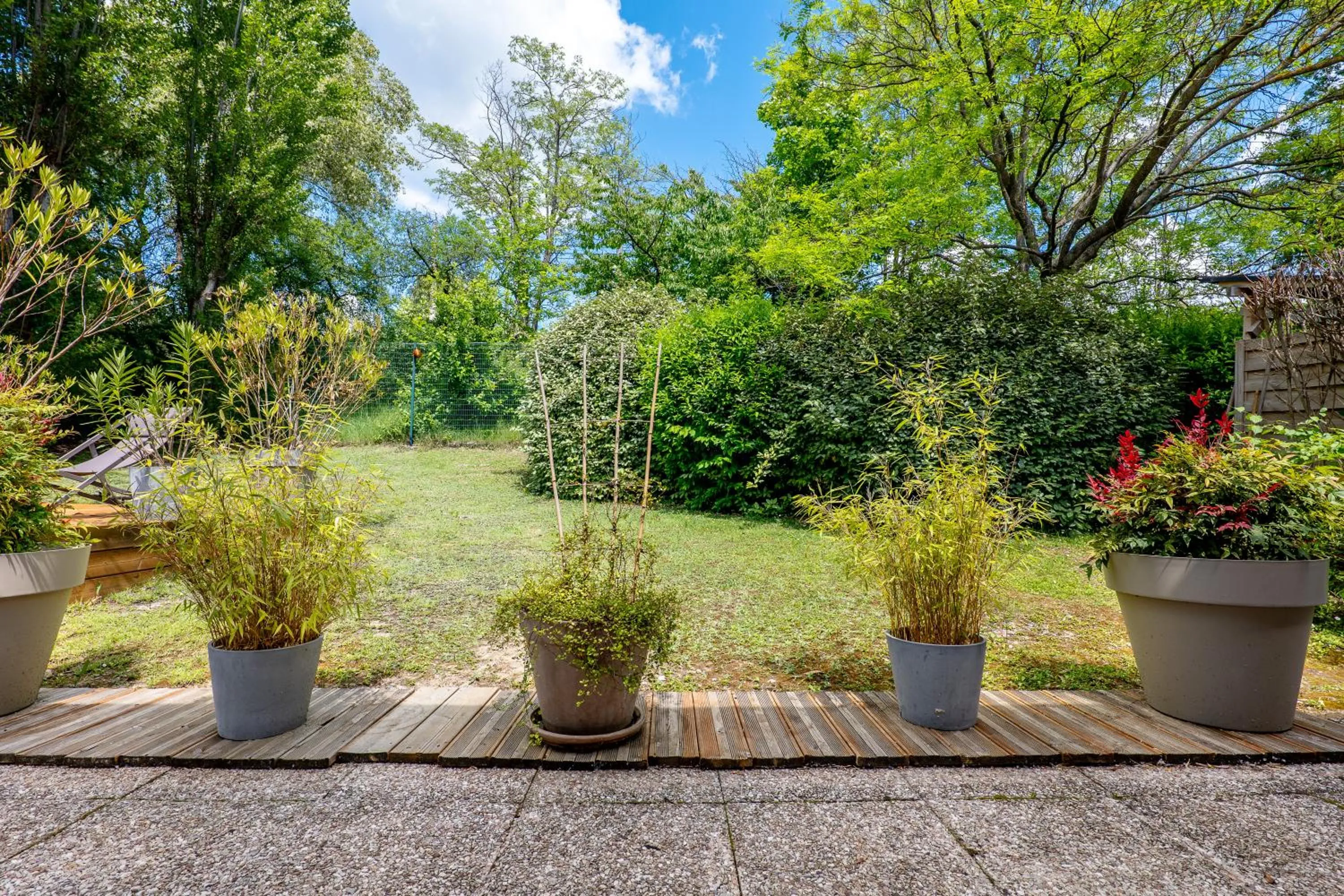Garden in Kyriad Digne-Les-Bains