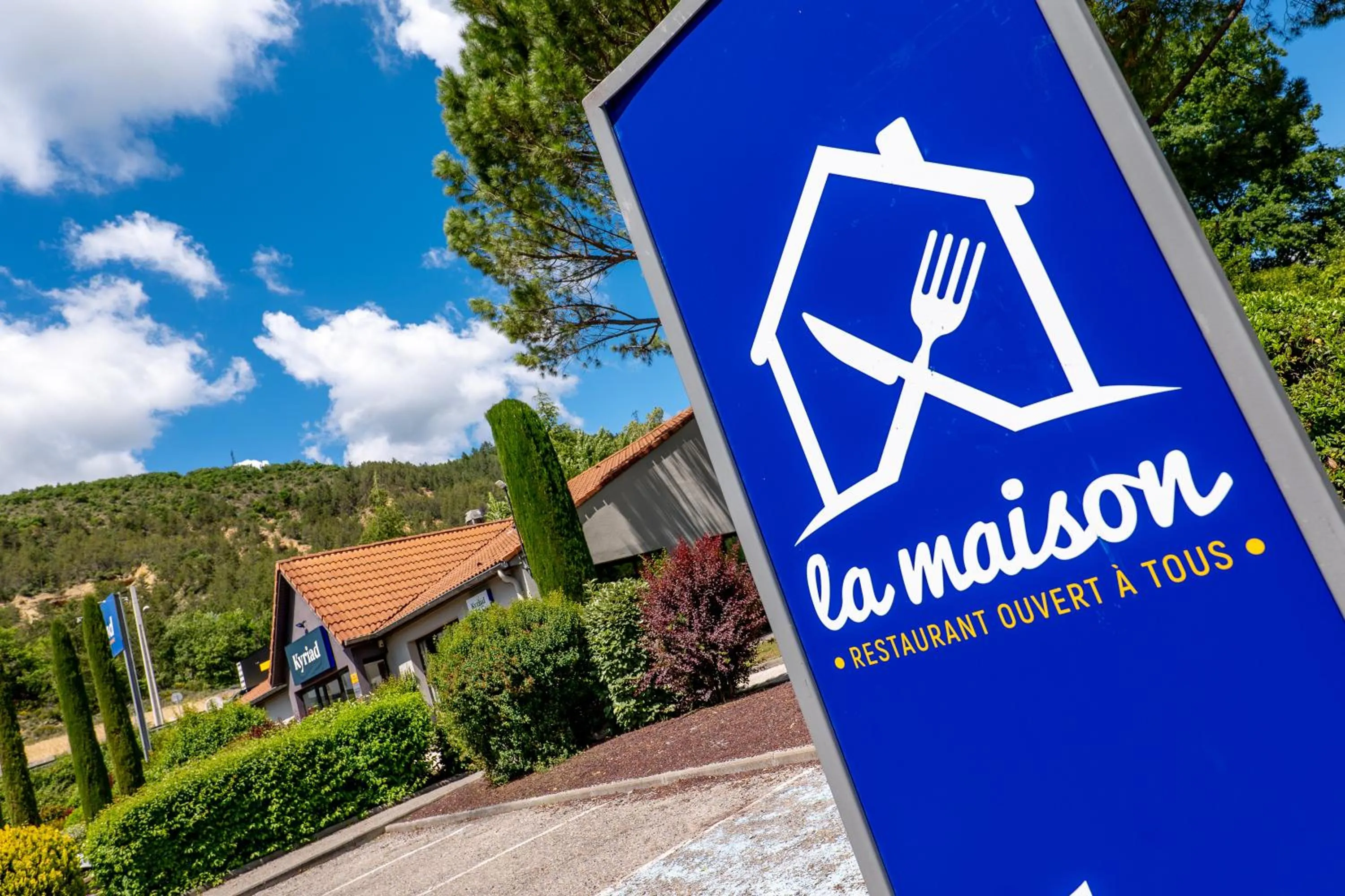 Restaurant/places to eat in Kyriad Digne-Les-Bains