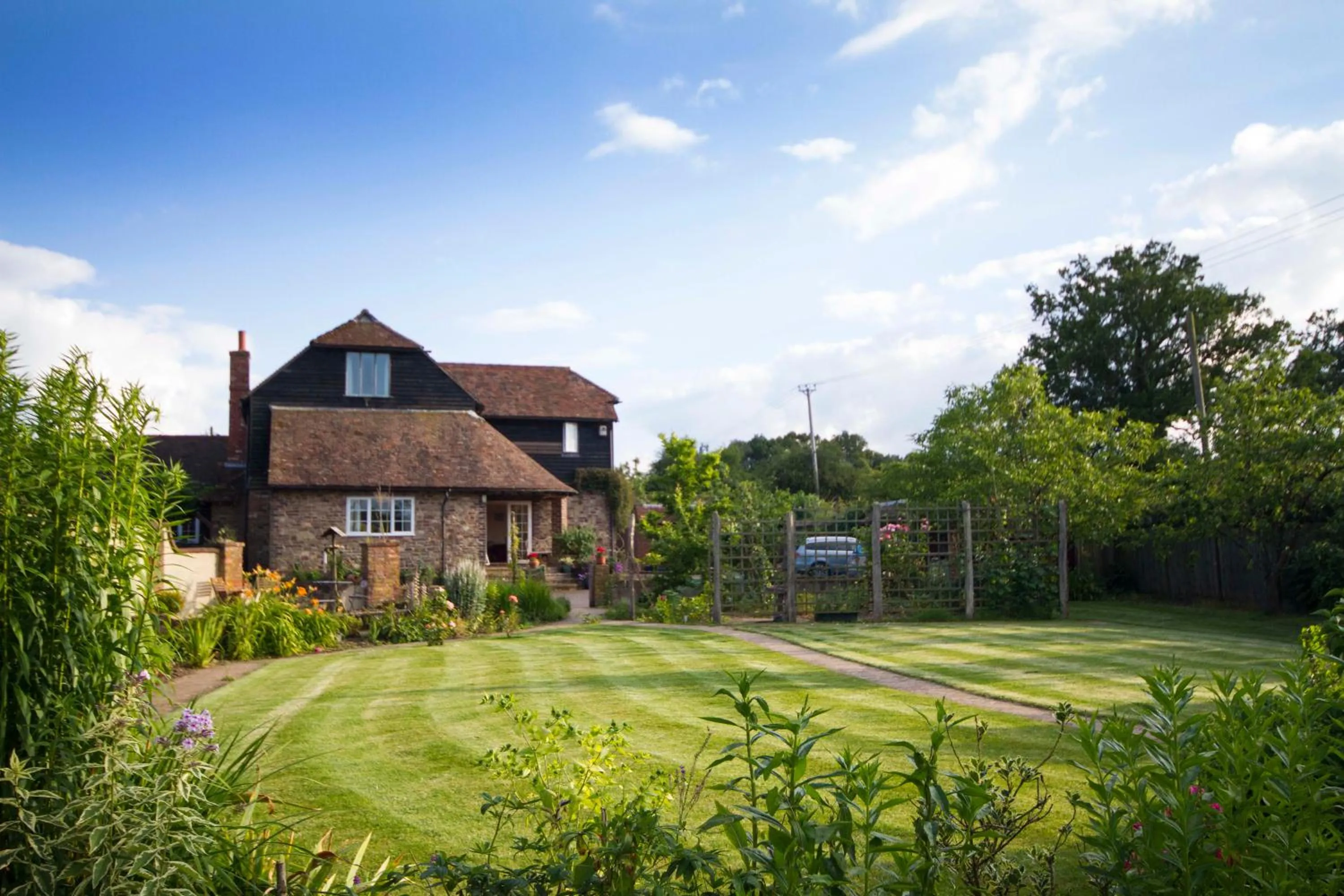 Garden in Magpies Lodge