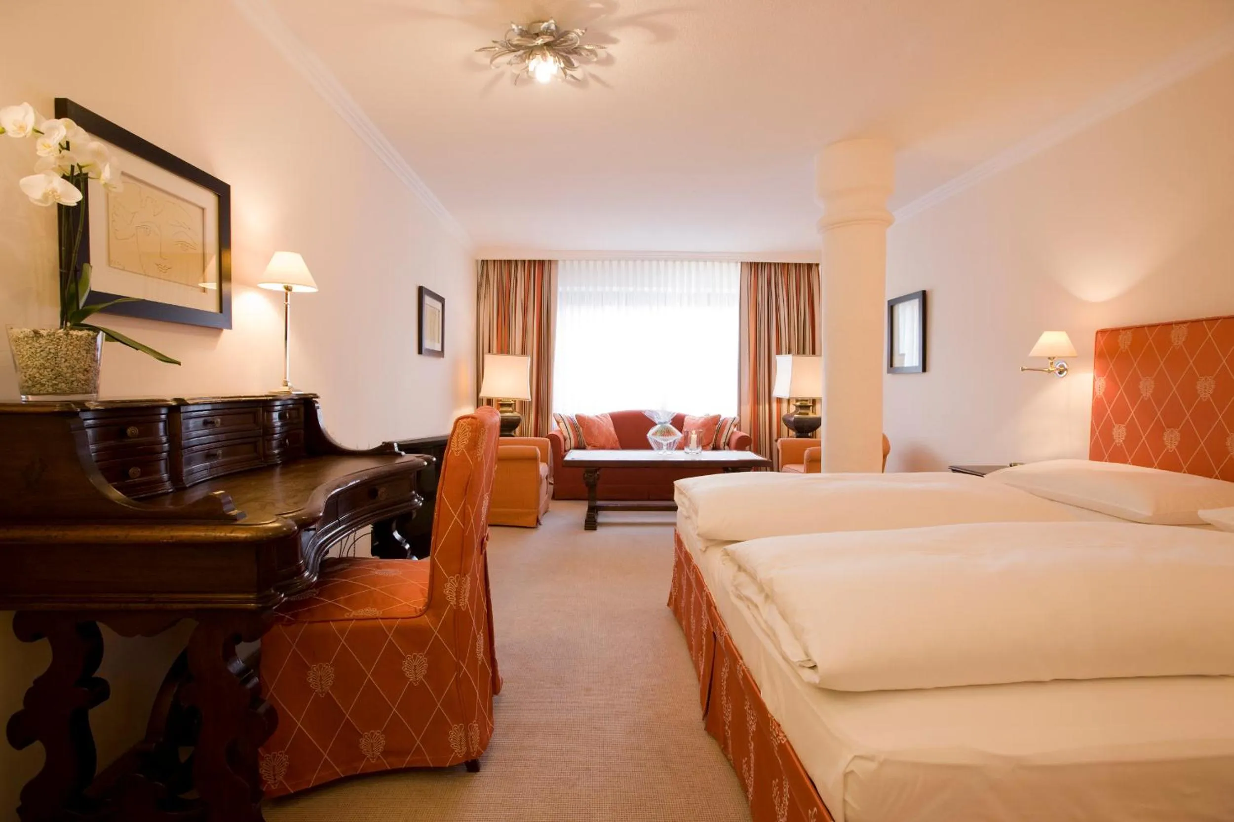 Bed in A-ROSA Hotel Thurnher's Alpenhof