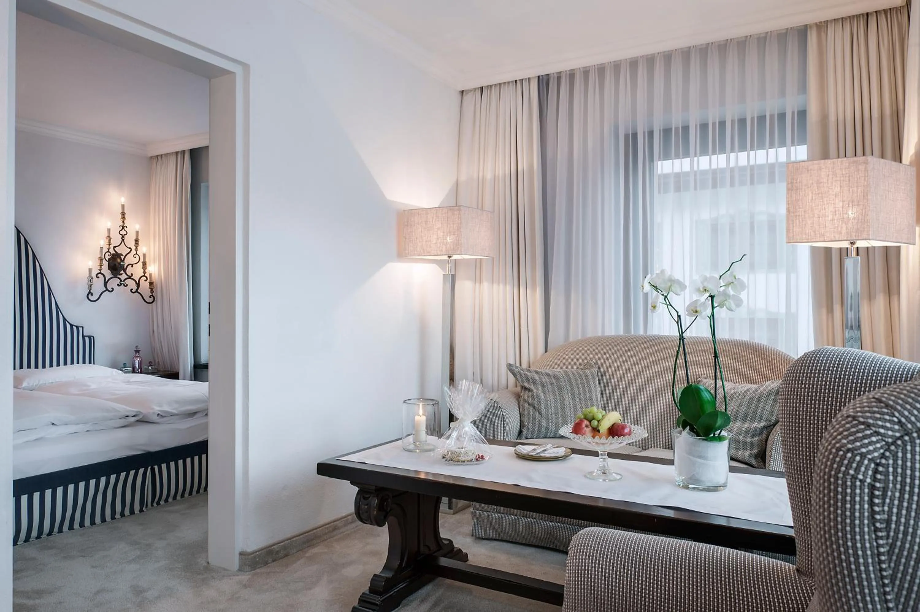 Photo of the whole room, Bed in A-ROSA Hotel Thurnher's Alpenhof