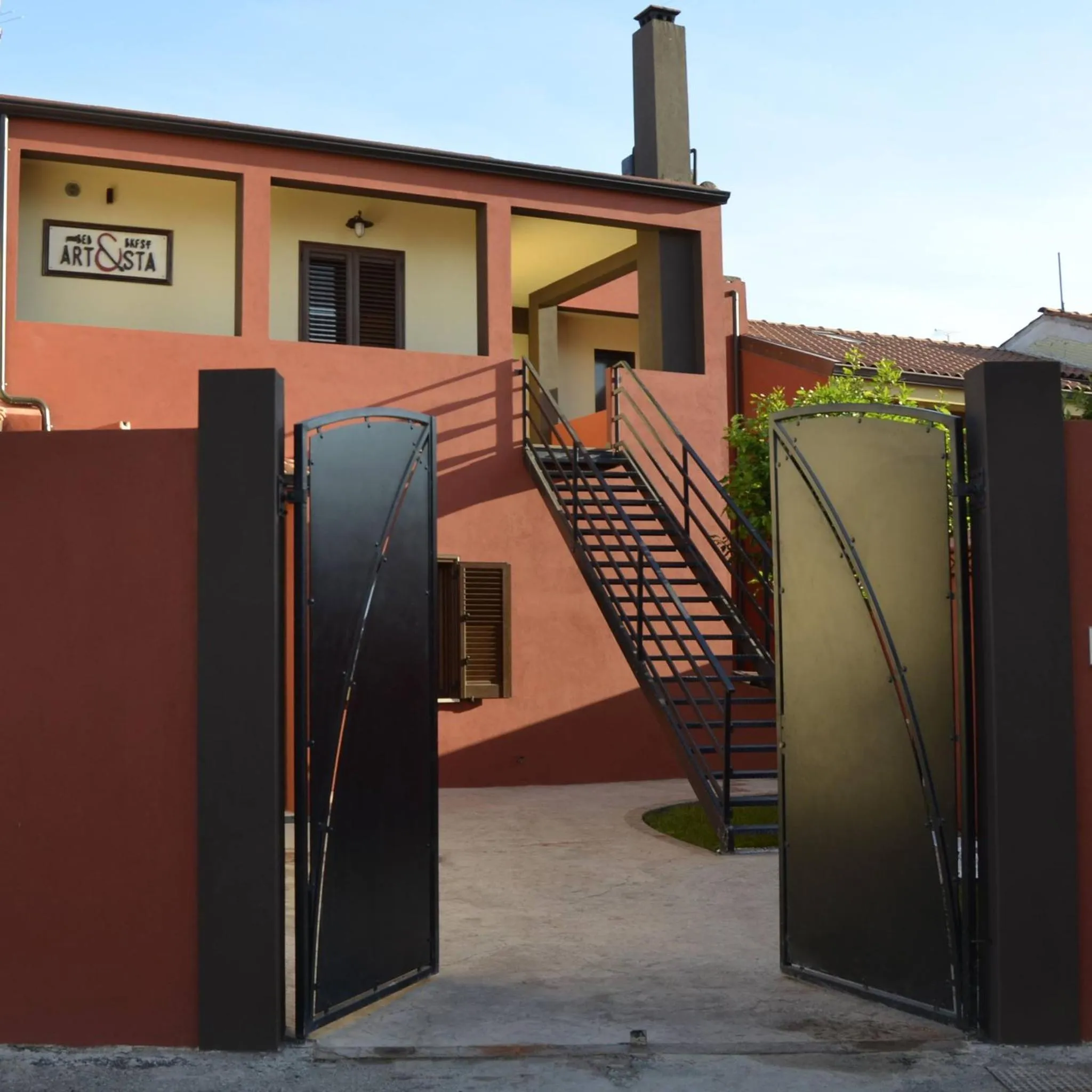 Facade/entrance in Artista B&B