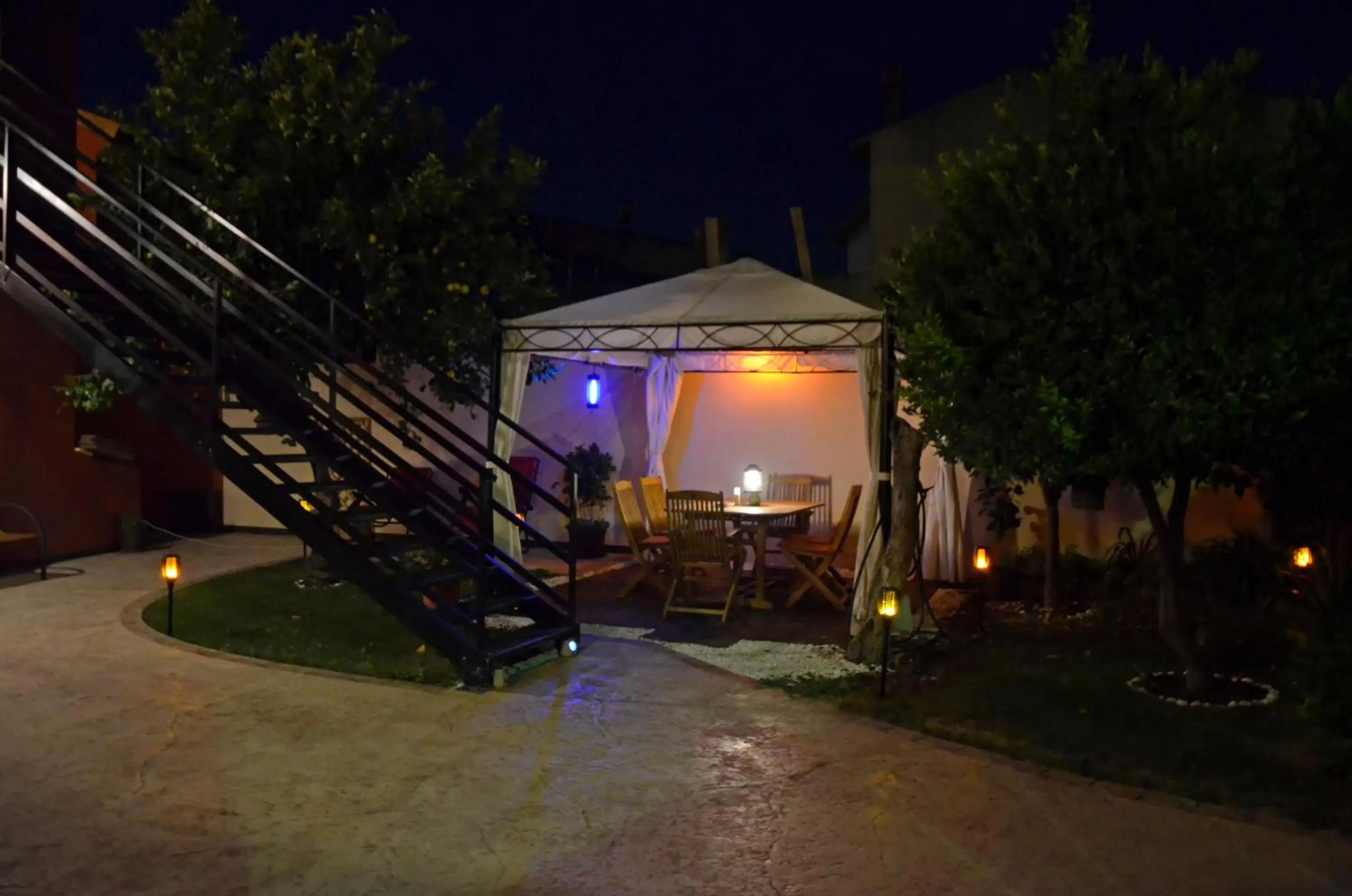 Patio in Artista B&B