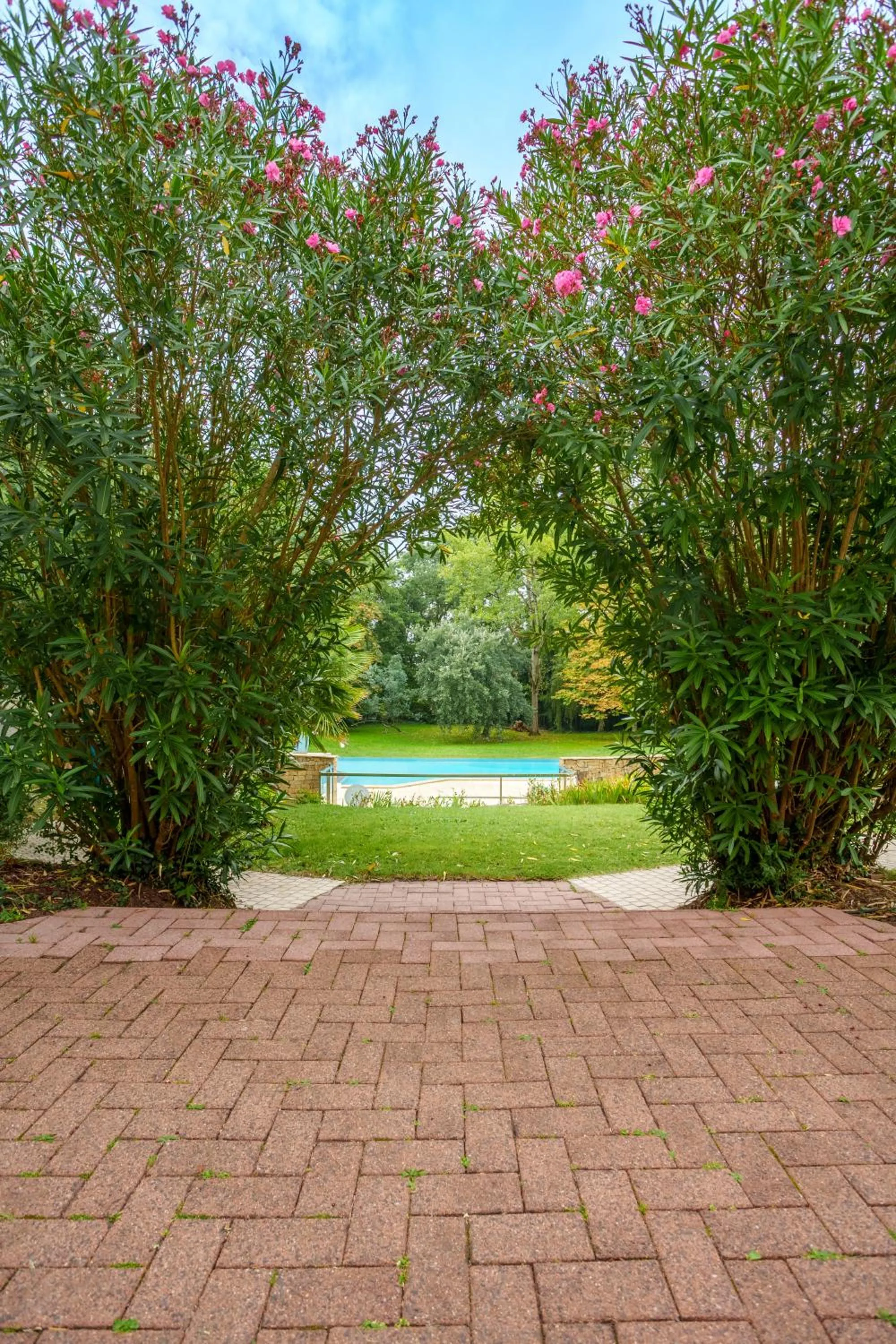 Garden view in Kyriad Nantes Sud - Bouaye Aéroport