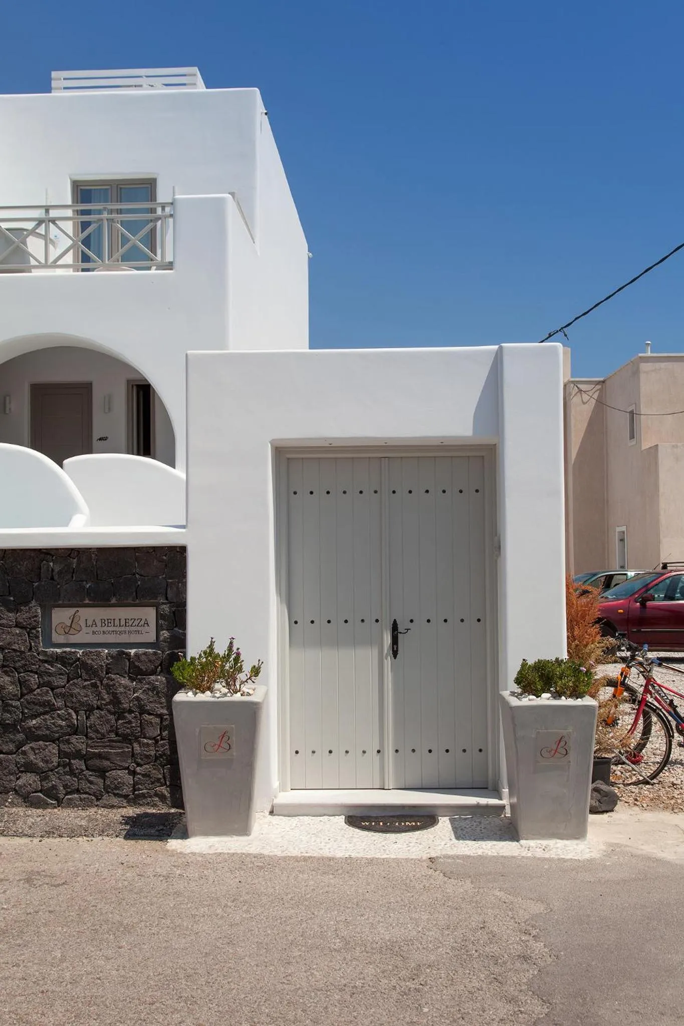 Facade/entrance in La Bellezza Eco Boutique Hotel