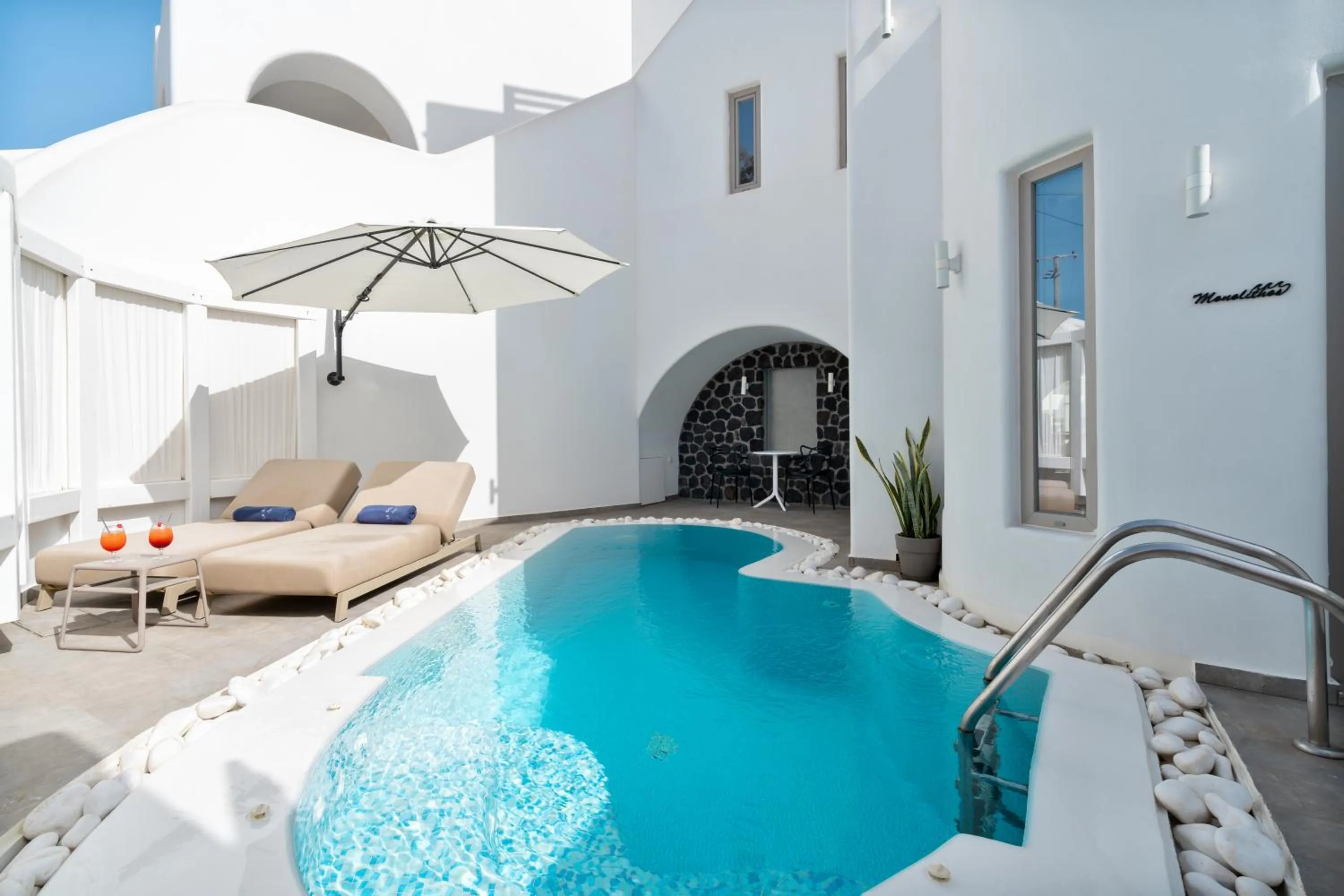 Swimming pool in La Bellezza Eco Boutique Hotel