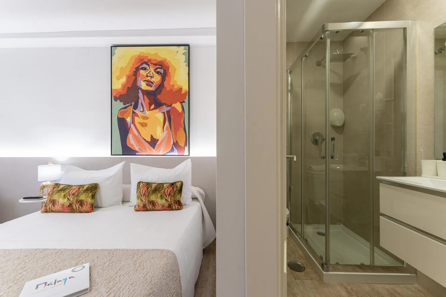 Bed in Urban Rooms B&R