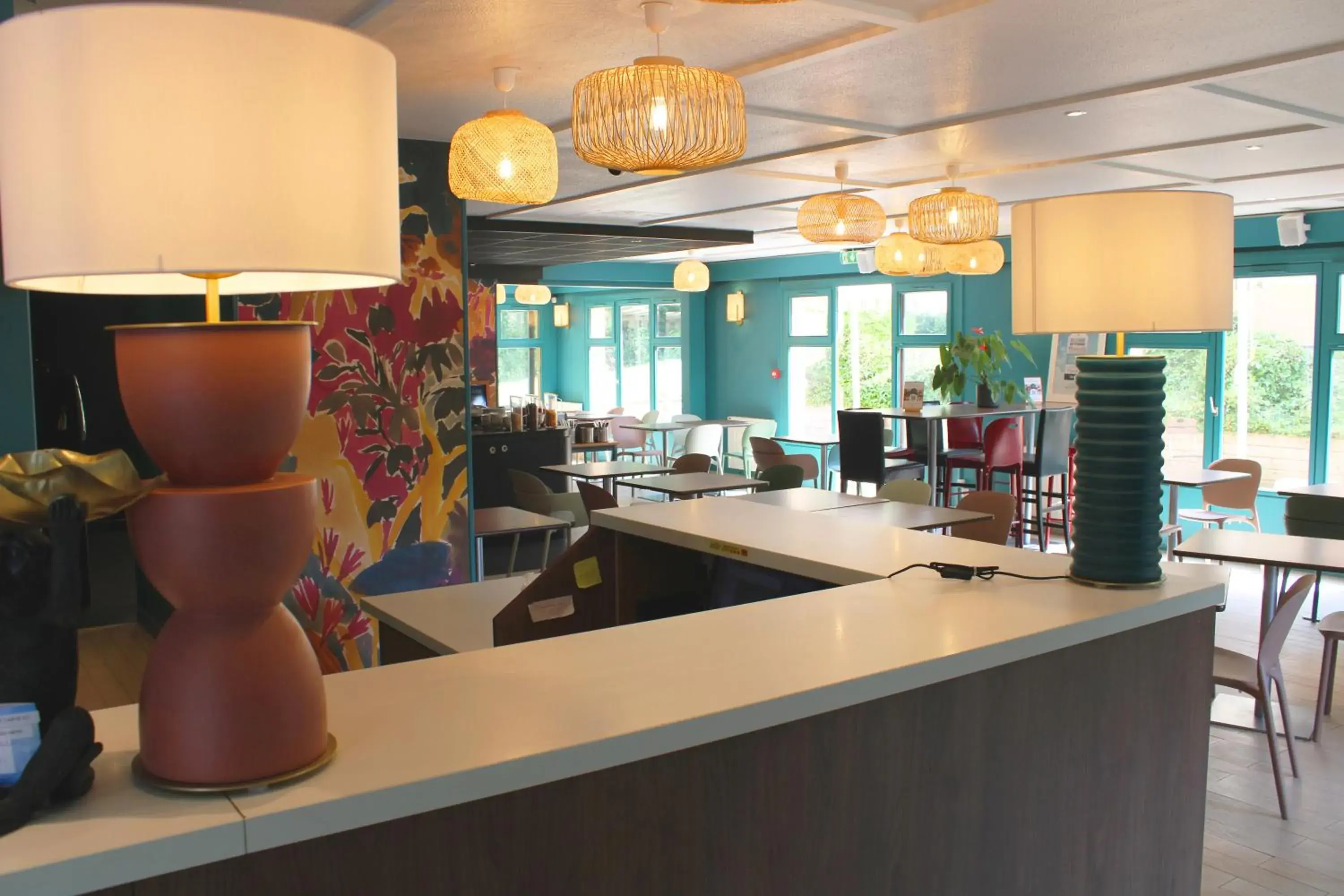 Lobby or reception in KYRIAD HONFLEUR - La Riviere Saint Sauveur Lobby or reception in KYRIAD HONFLEUR - La Riviere Saint Sauveur