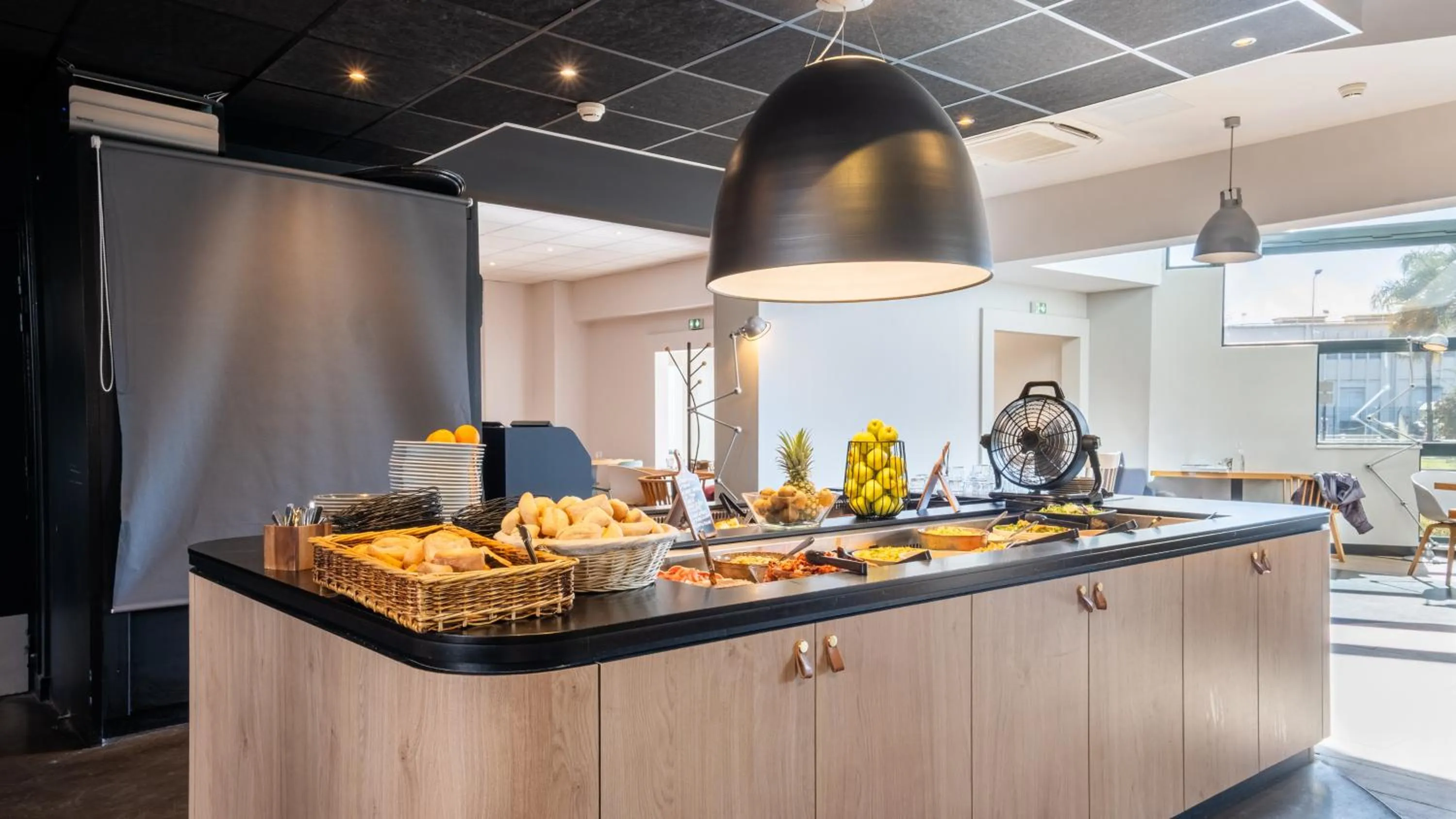 Buffet breakfast in Campanile PRIME - Nice Airport