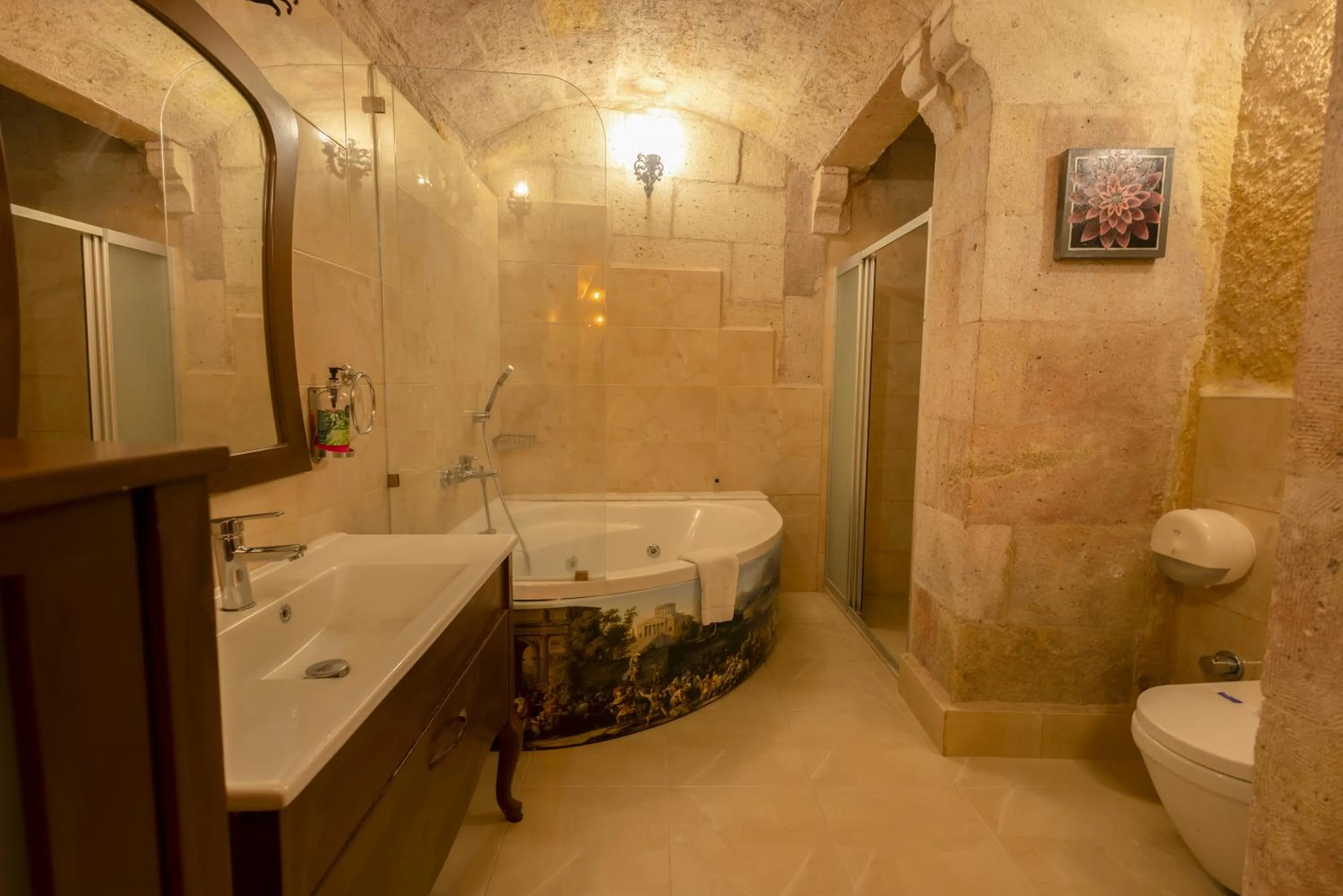 Shower in Drala Inn Cappadocia