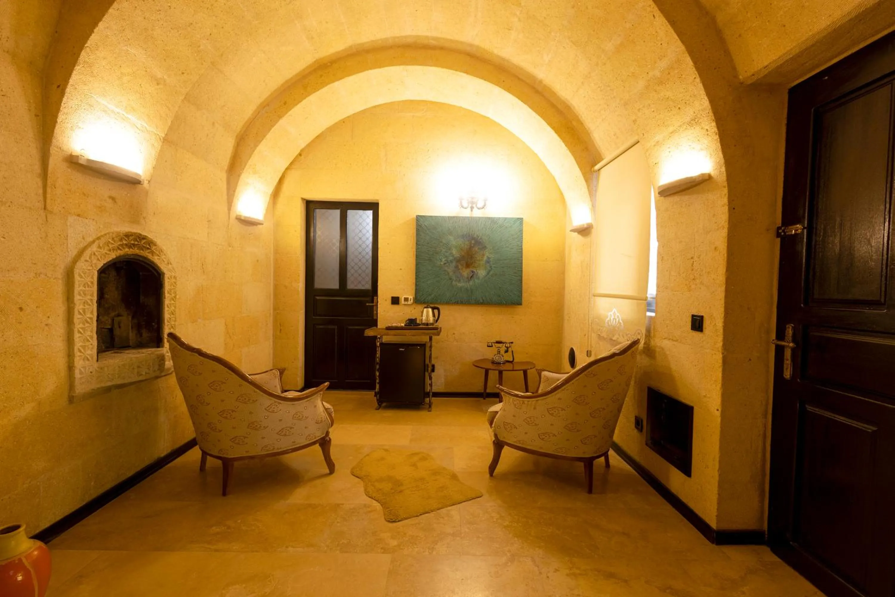 Living room in Drala Inn Cappadocia