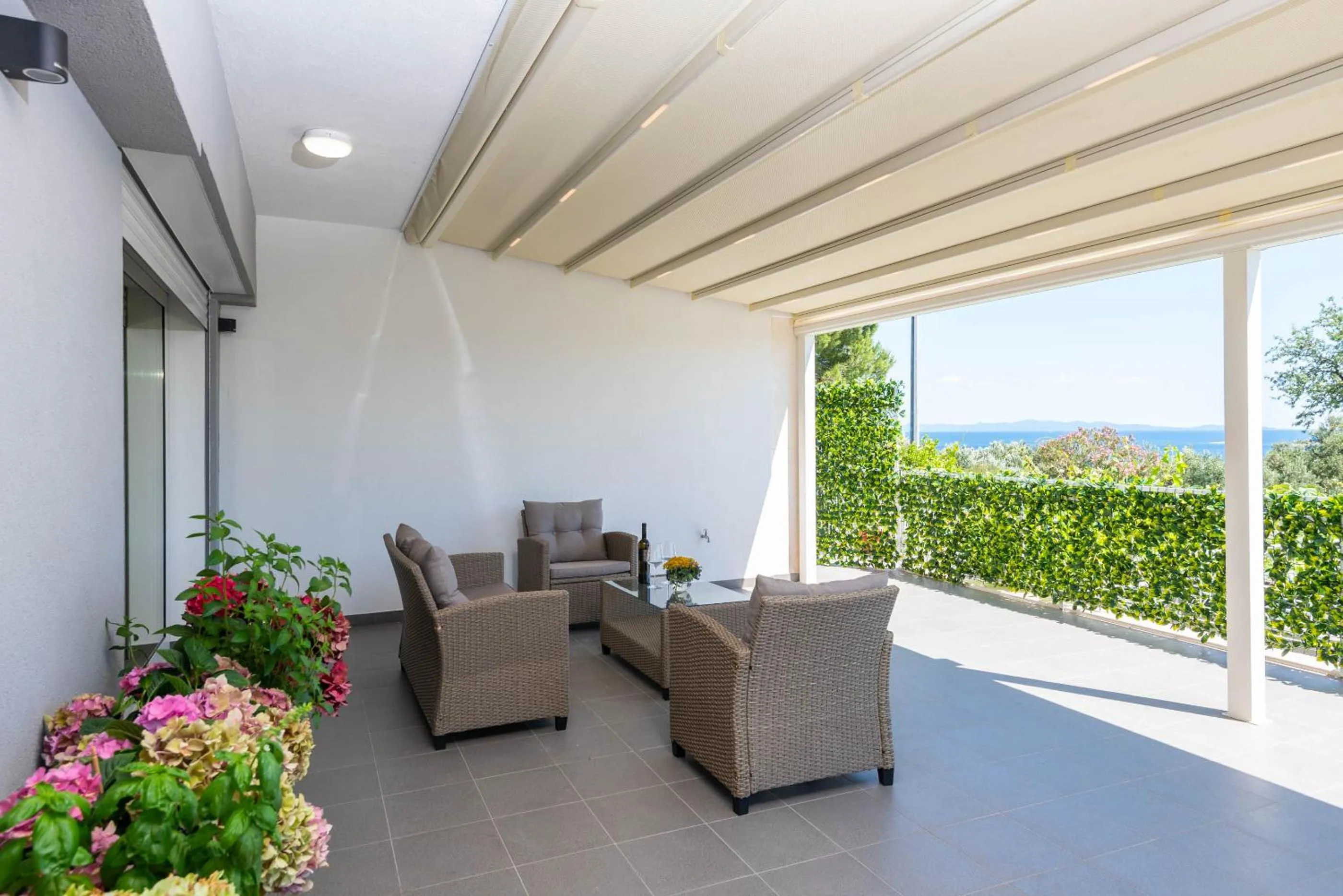 Balcony/Terrace in Villa Marina