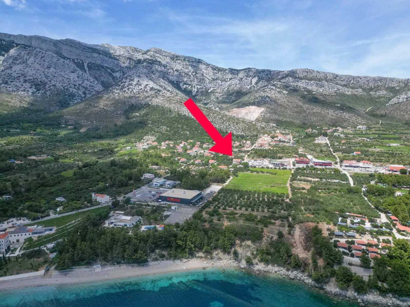 Natural landscape in Villa Marina