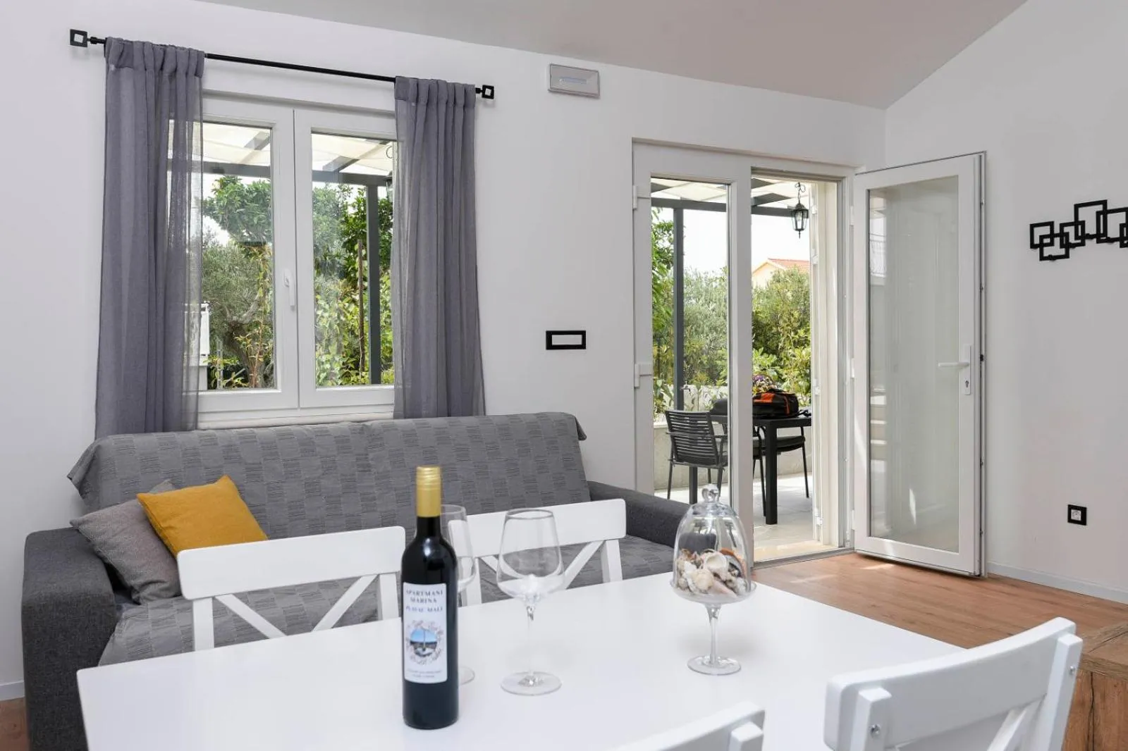 Seating area in Villa Marina