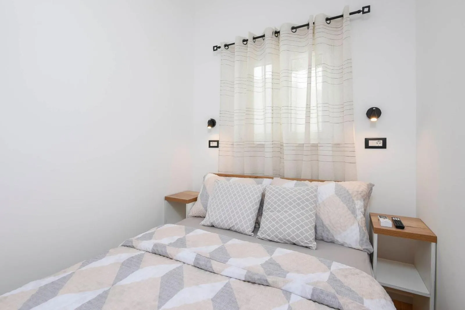 Bedroom, Bed in Villa Marina