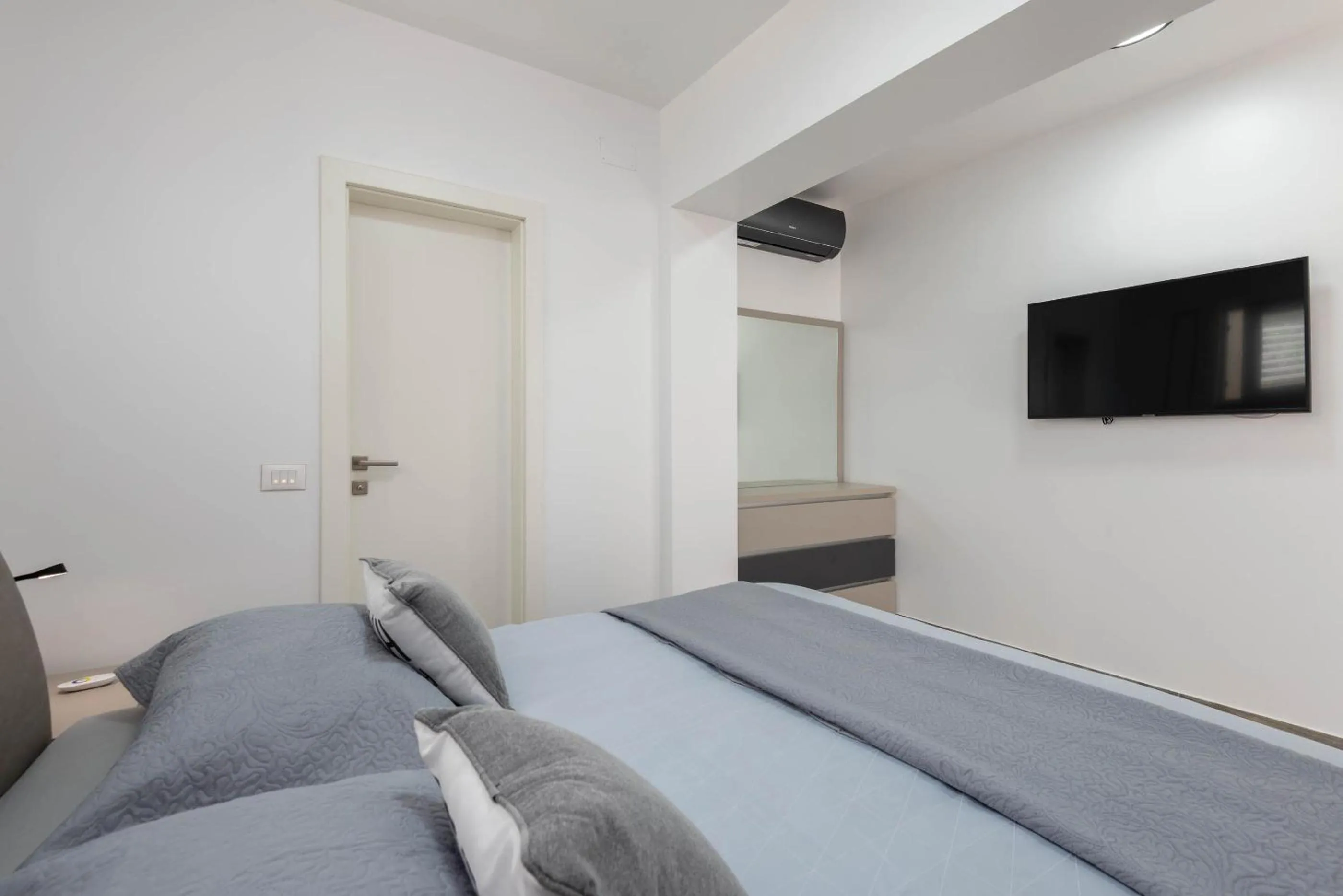 Bedroom, Bed in Villa Marina