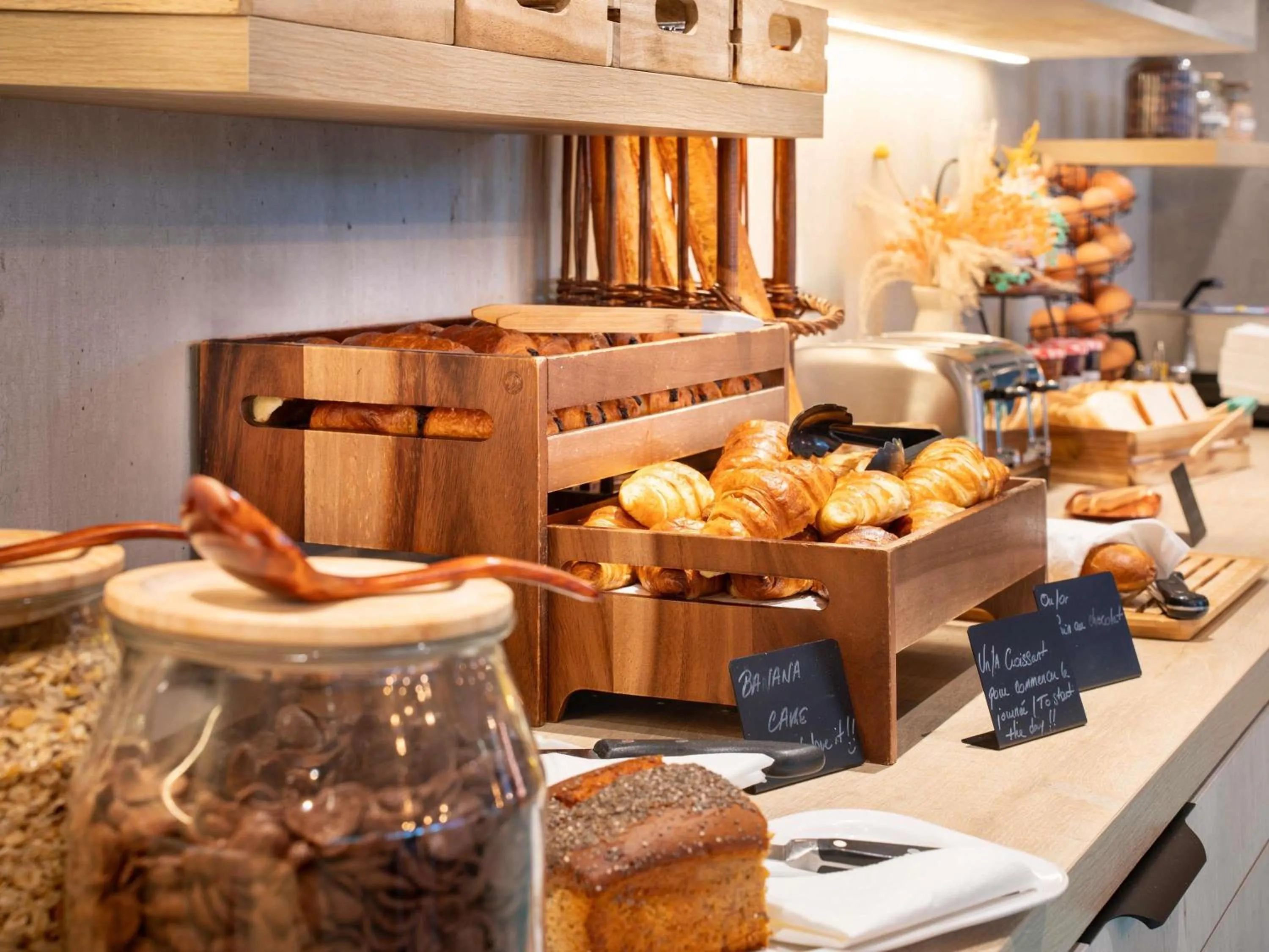 Breakfast in Ibis Styles Paris Saint Denis Pleyel