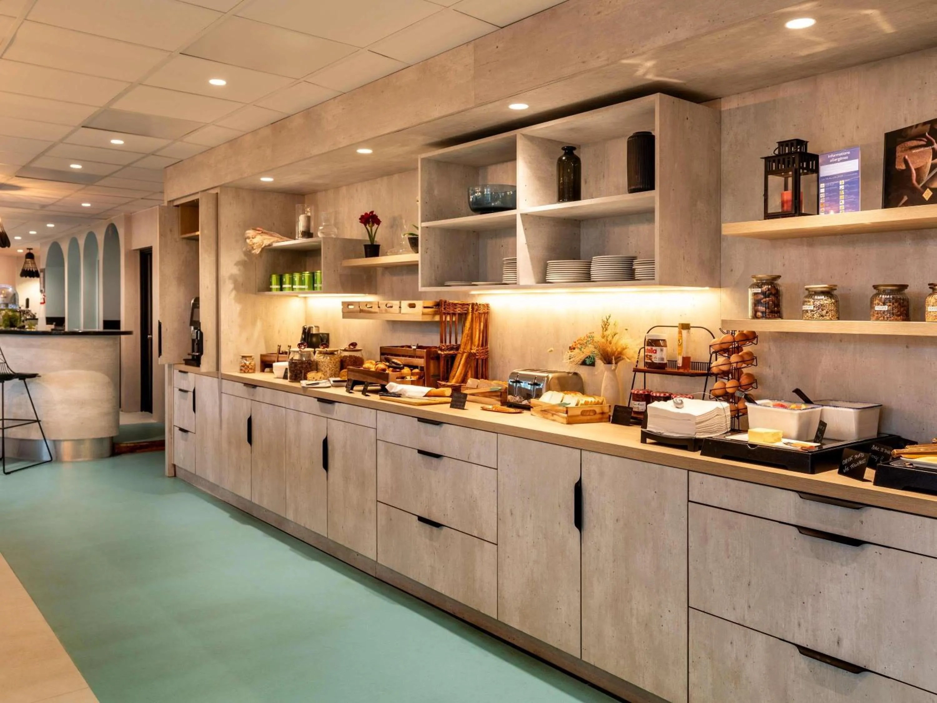 Breakfast in Ibis Styles Paris Saint Denis Pleyel