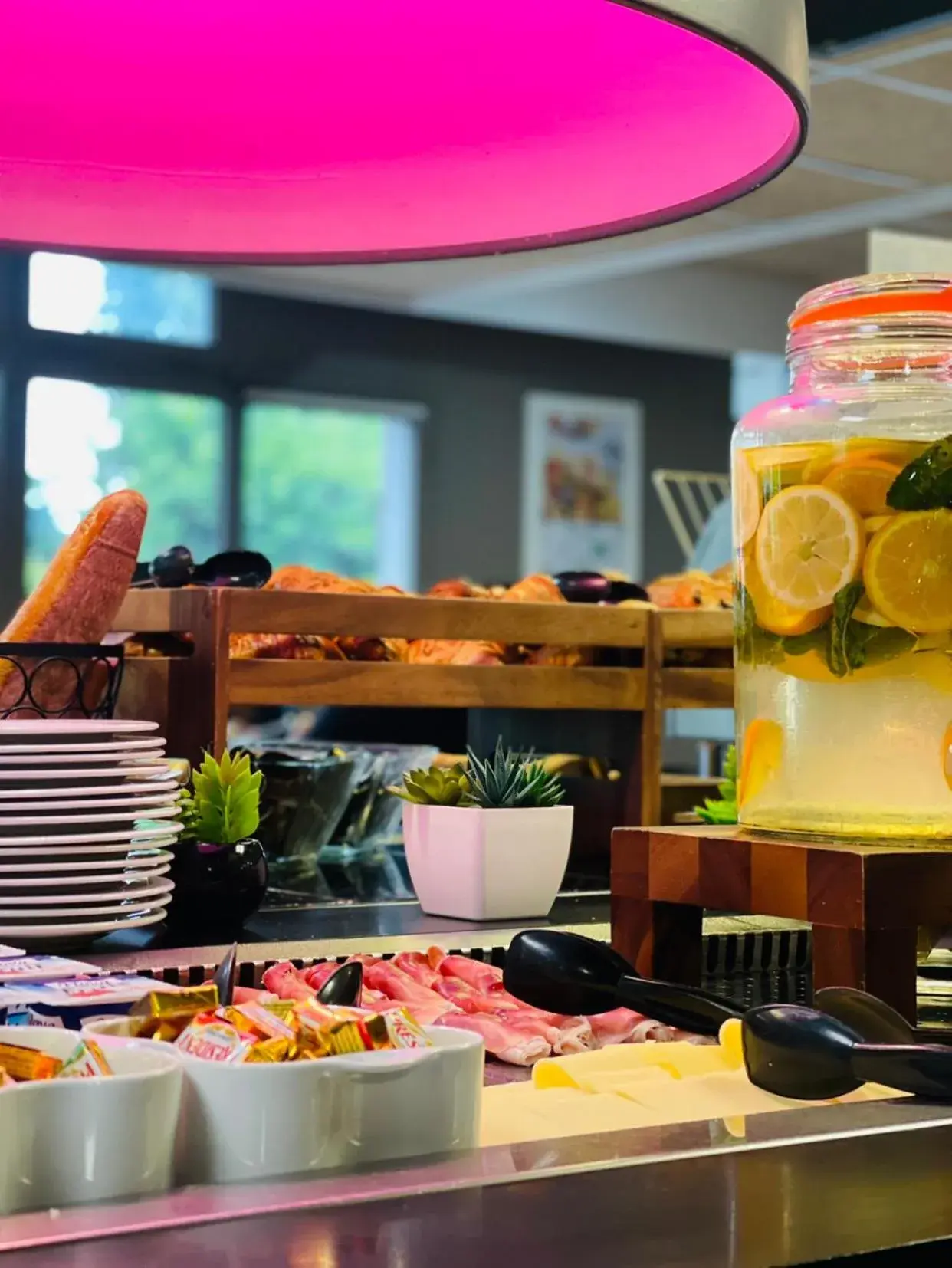 Breakfast in Kyriad Le Blanc-Mesnil Breakfast in Kyriad Le Blanc-Mesnil