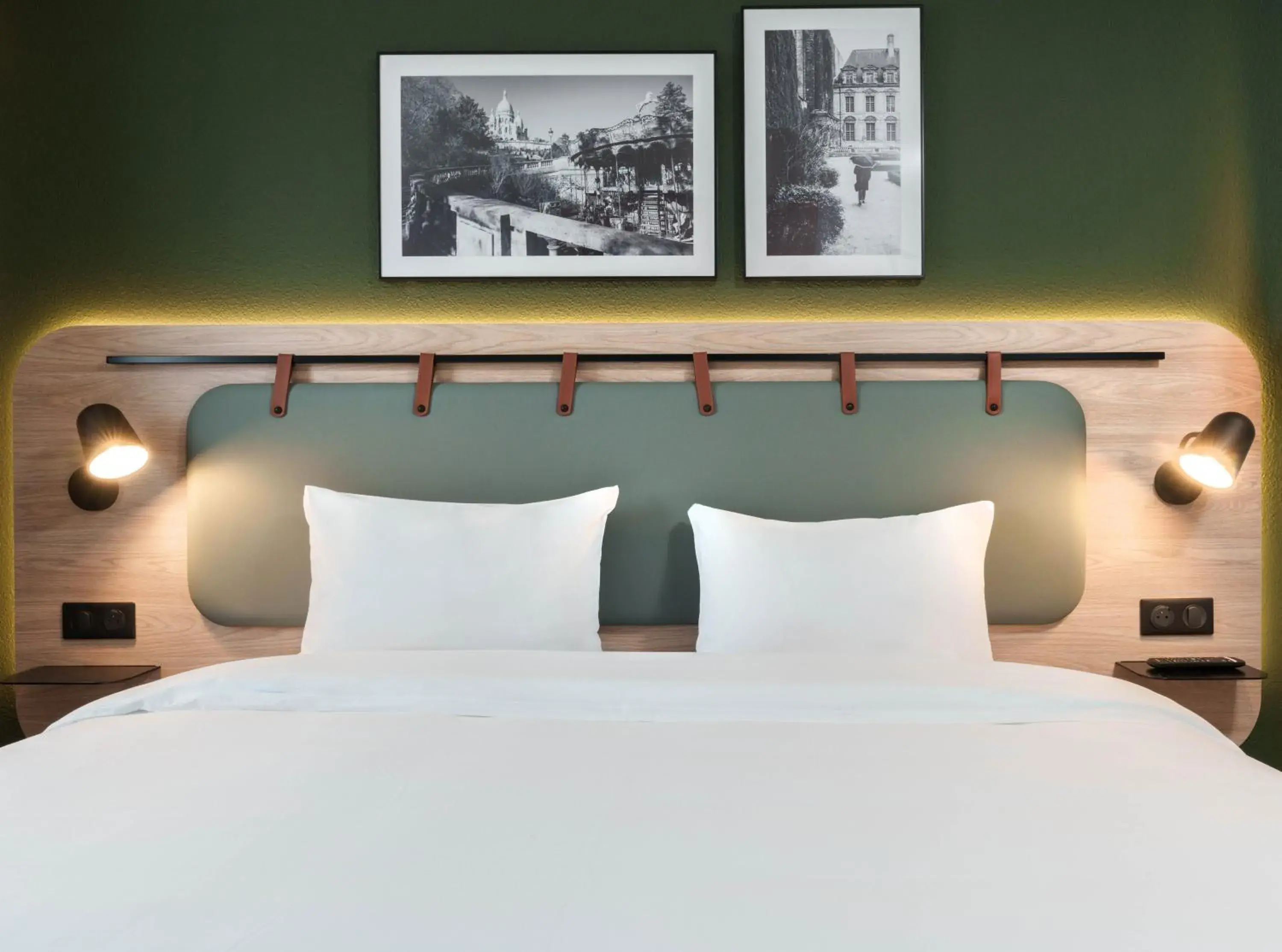 Bed in Kyriad Le Blanc-Mesnil Bed in Kyriad Le Blanc-Mesnil