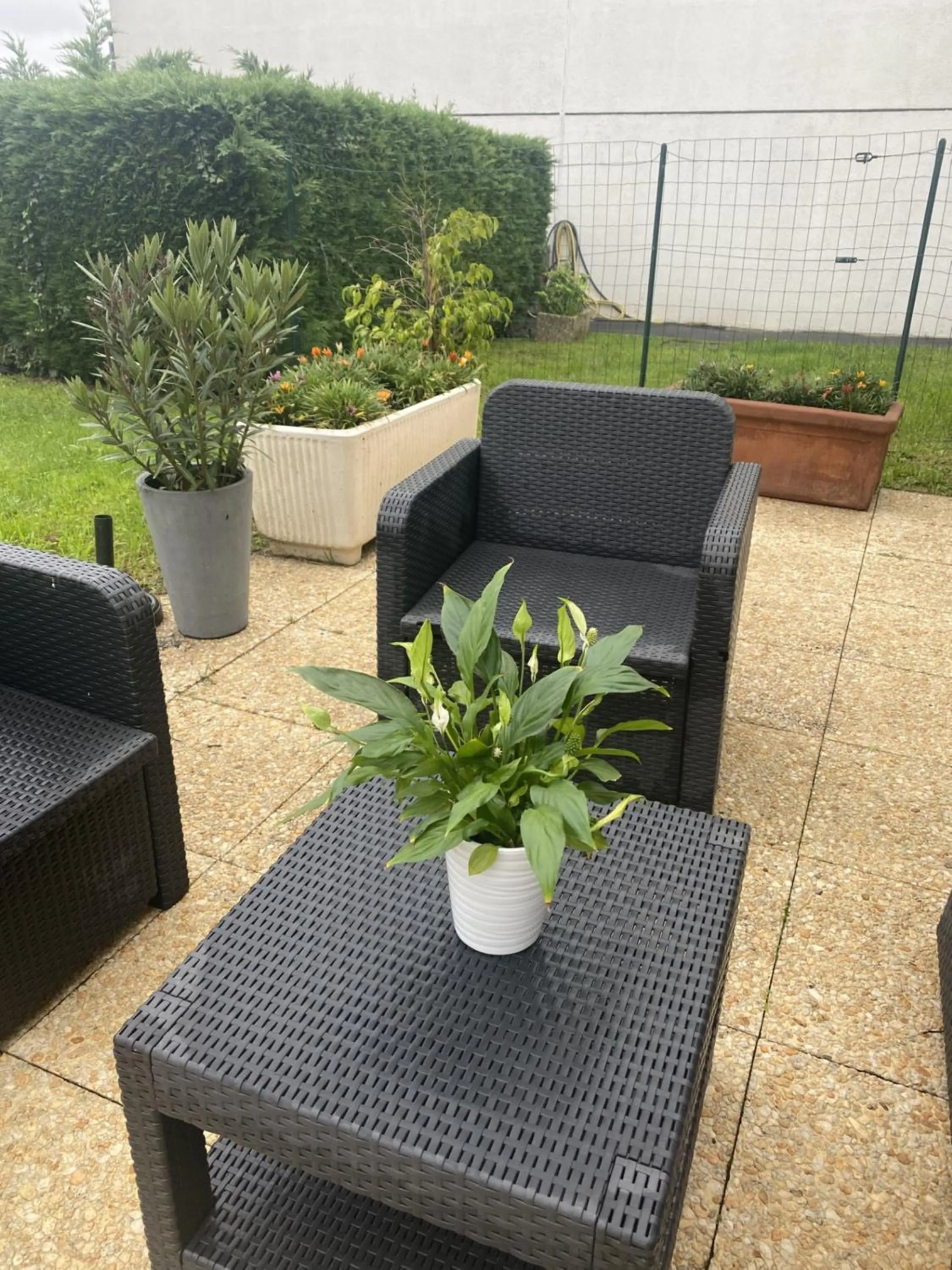 Patio in Campanile NATURE - Paris Ouest Gennevilliers Port