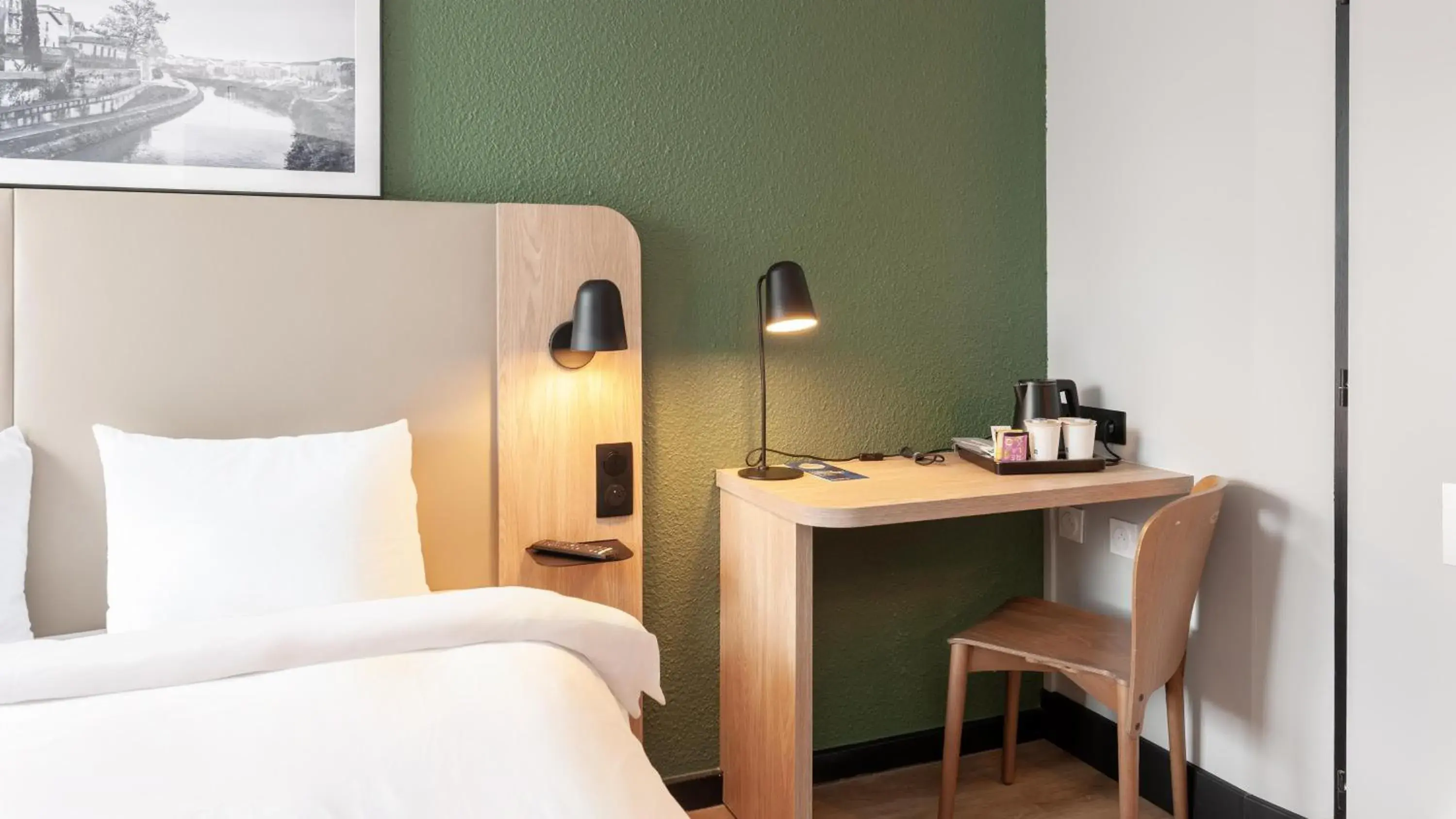 Bedroom, Bed in Campanile Nature - Epône Bedroom, Bed in Campanile Nature - Epône