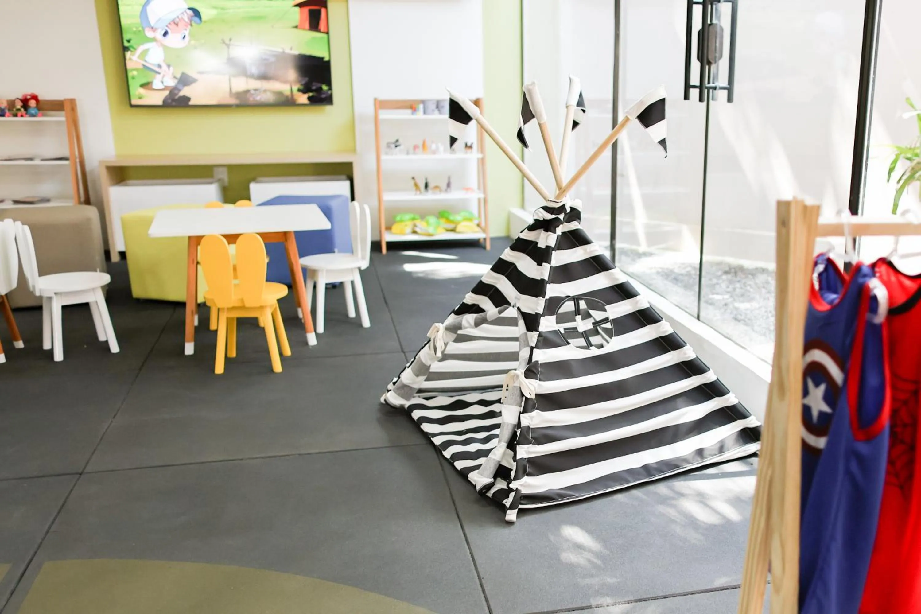 Children play ground in Pontal da Ferradura