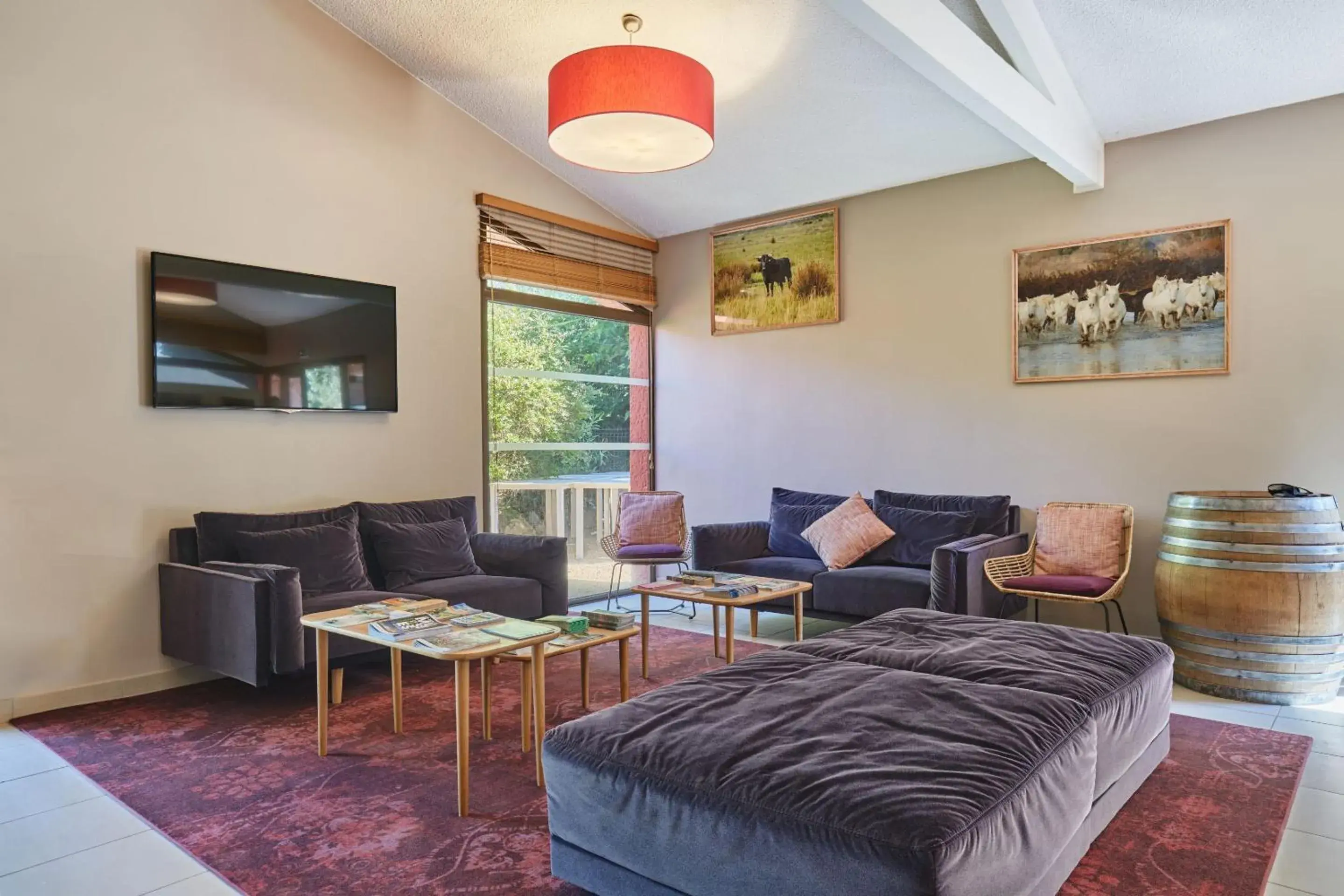 Lobby or reception in Résidence Odalys Le Village Camarguais Les Gardians Lobby or reception in Résidence Odalys Le Village Camarguais Les Gardians