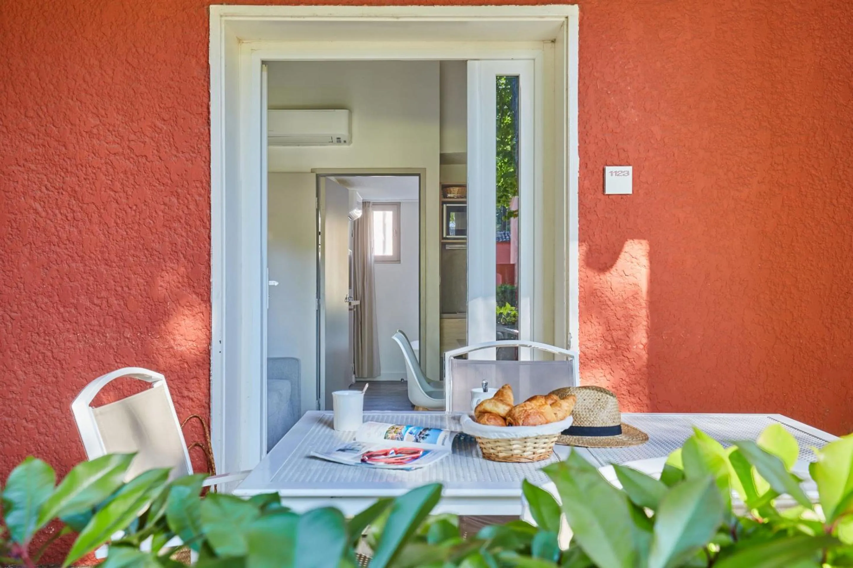 Balcony/Terrace in Résidence Odalys Le Village Camarguais Les Gardians