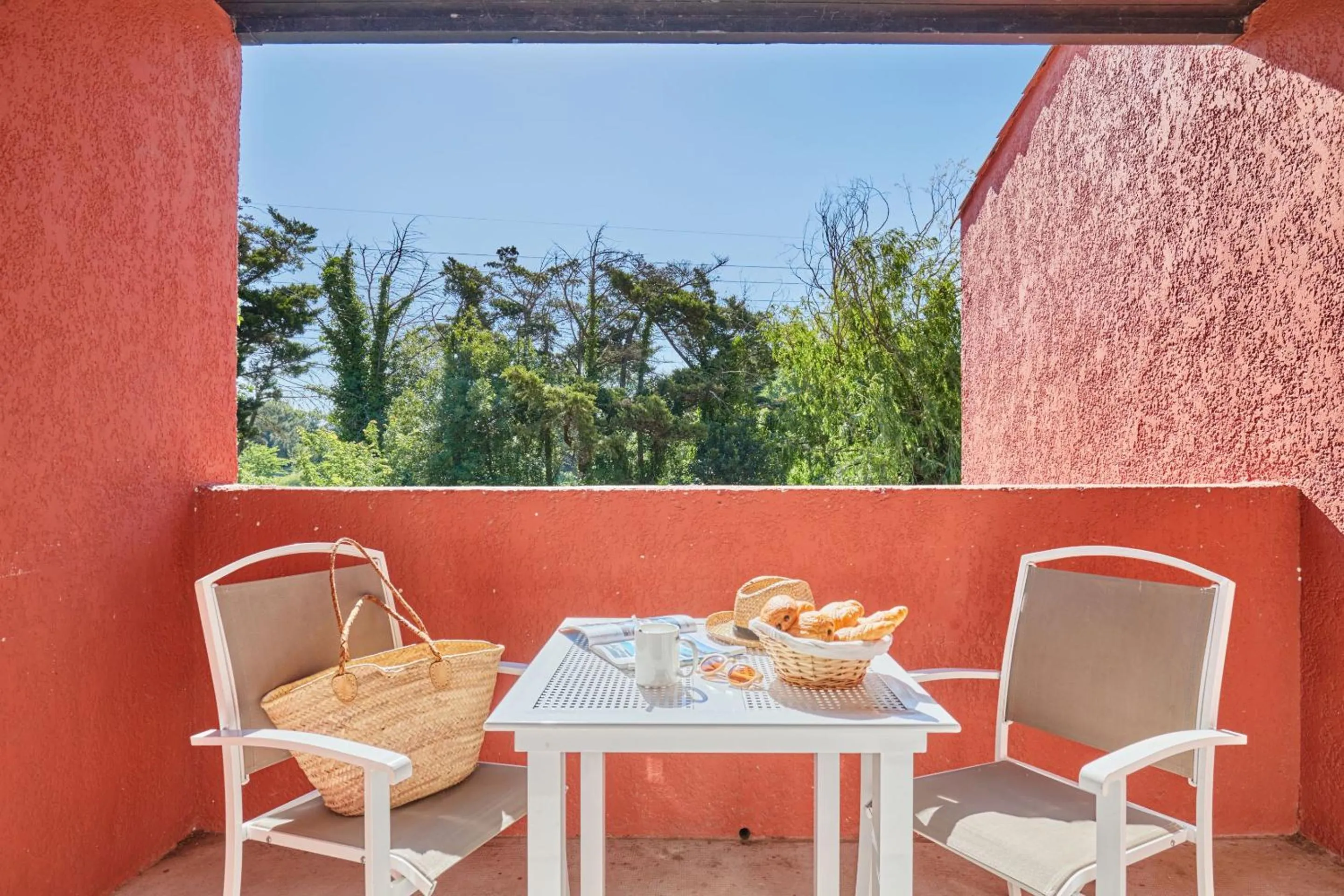 Balcony/Terrace in Résidence Odalys Le Village Camarguais Les Gardians