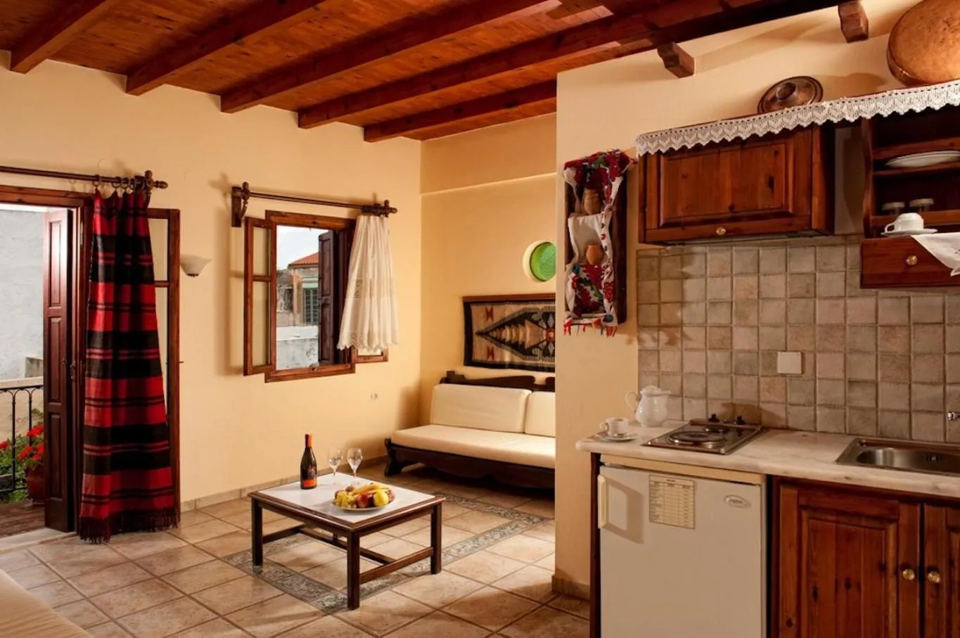 Kitchen or kitchenette in Veneto Boutique Hotel
