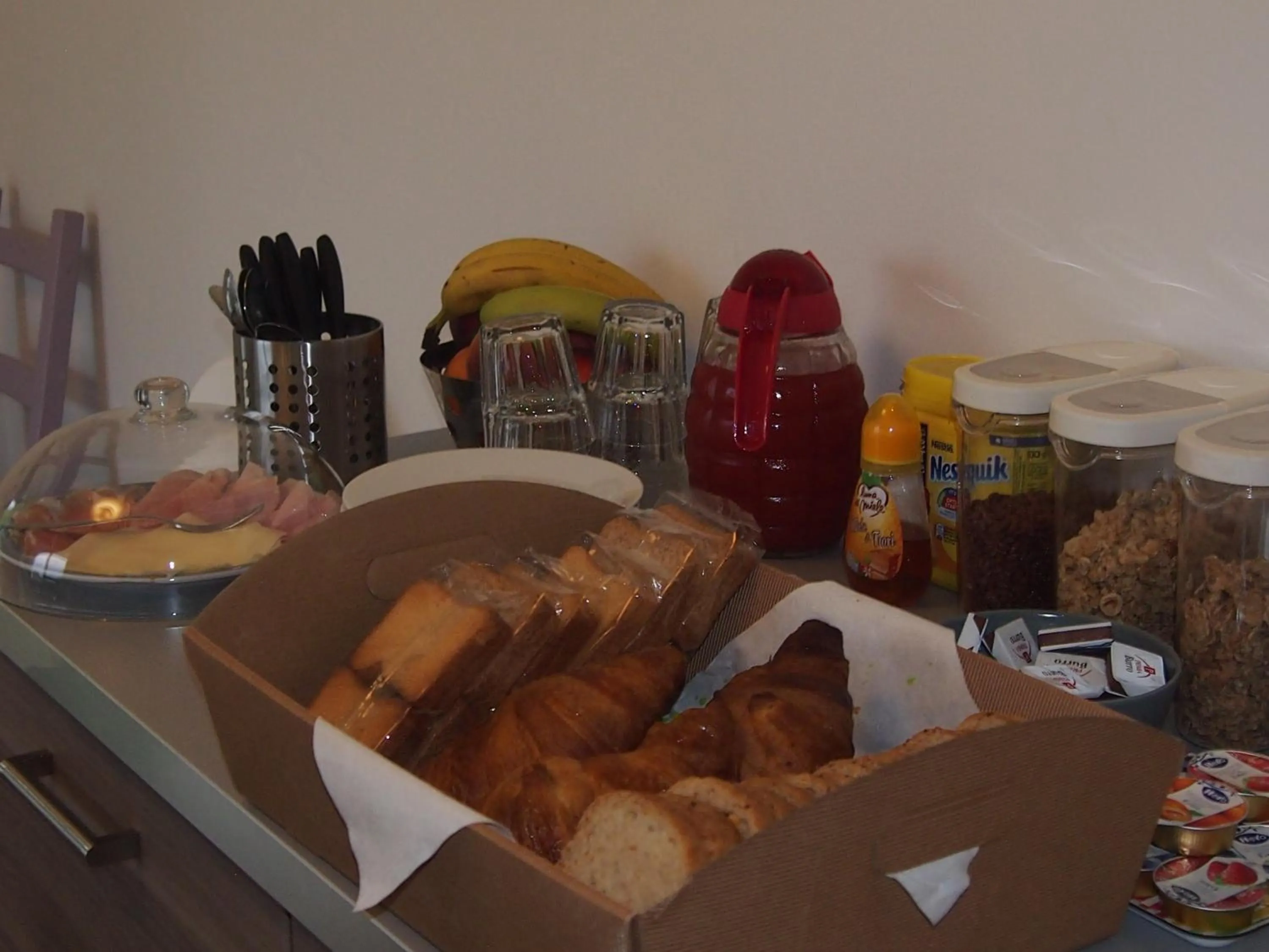 Buffet breakfast in B&B Le Farfalle