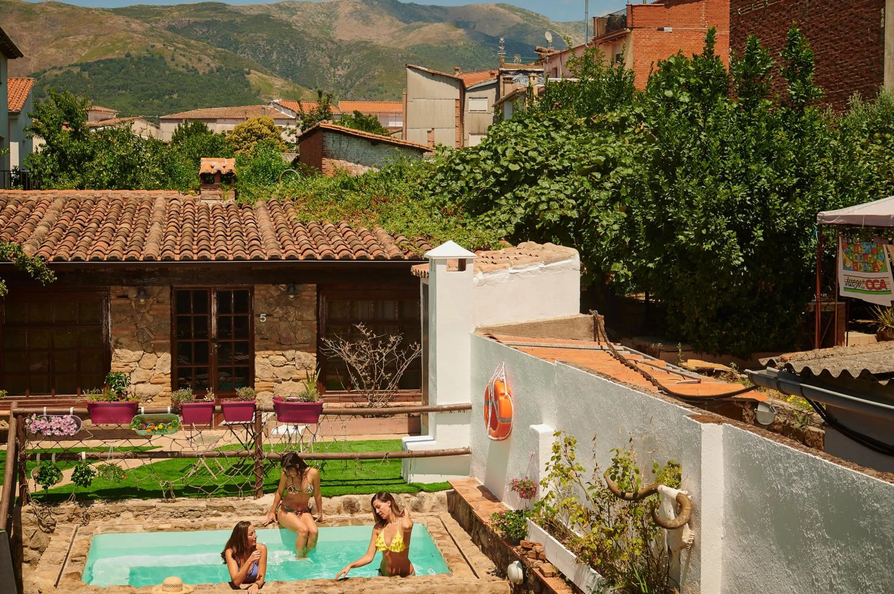Swimming pool in CR La Posada de los Sentidos