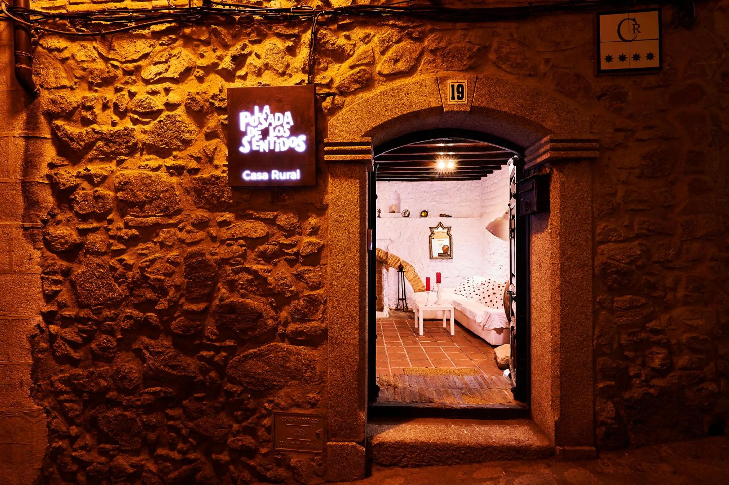 Facade/entrance in CR La Posada de los Sentidos