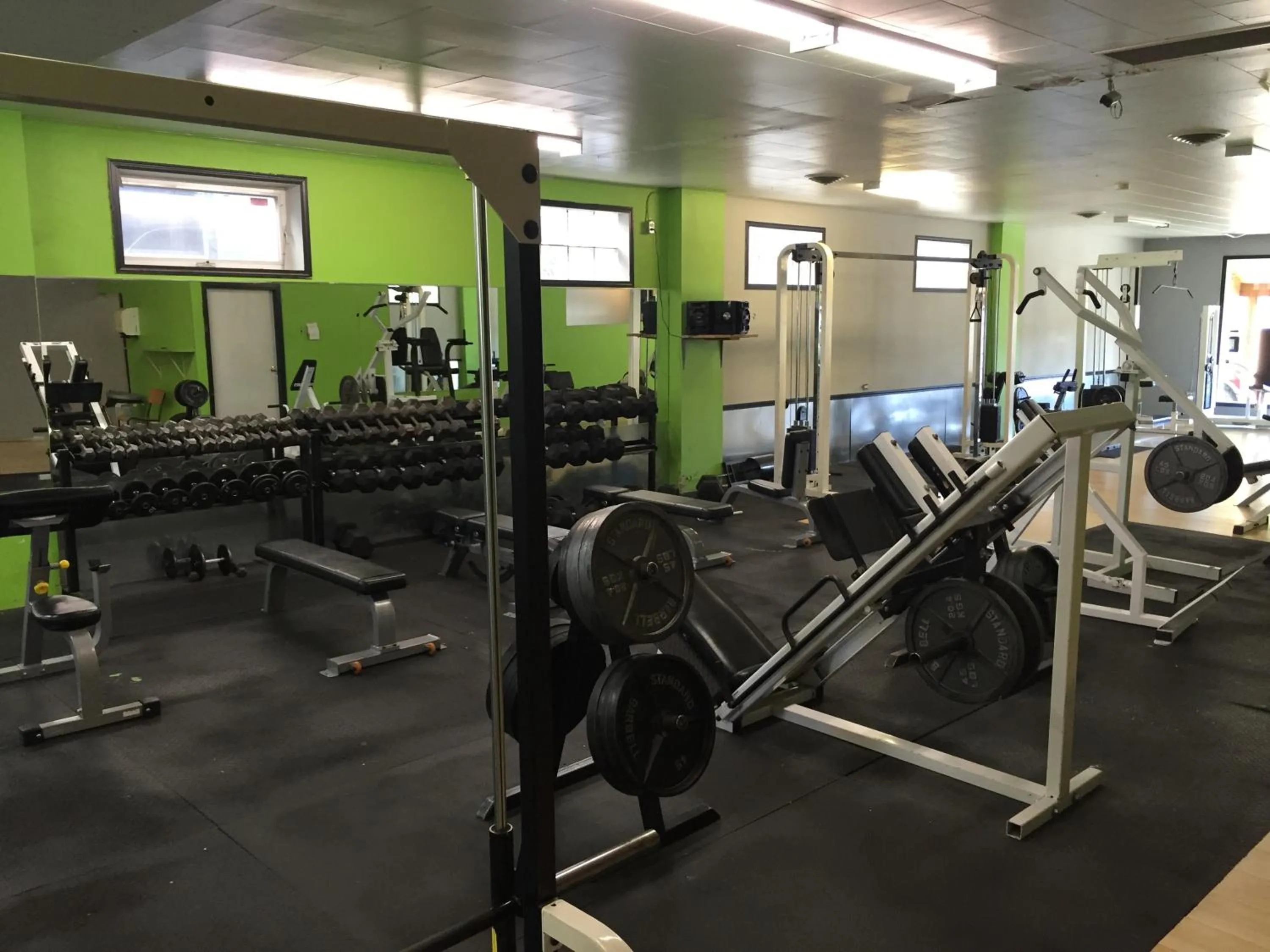 Fitness centre/facilities in Altona Hotel
