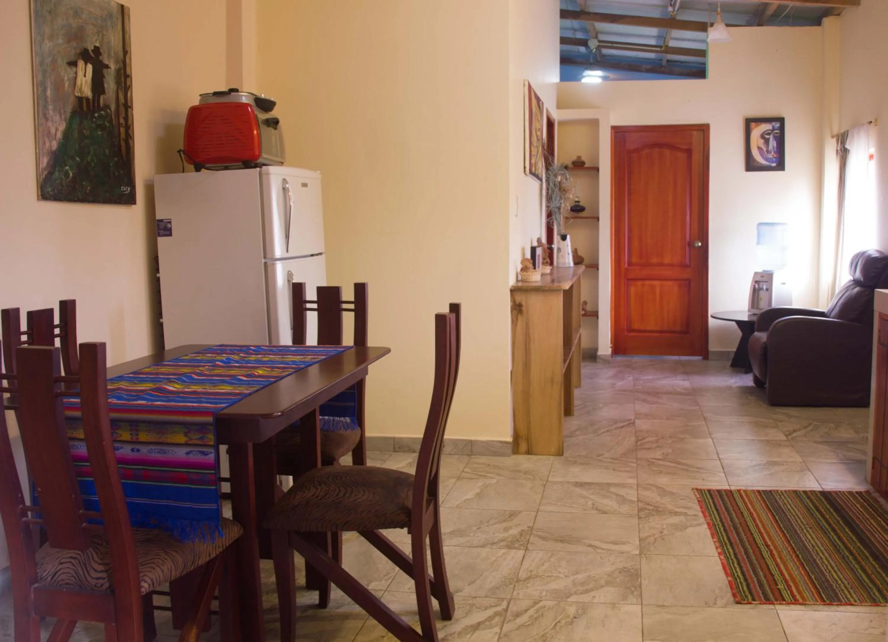 Living room in The Cottages by the Sea