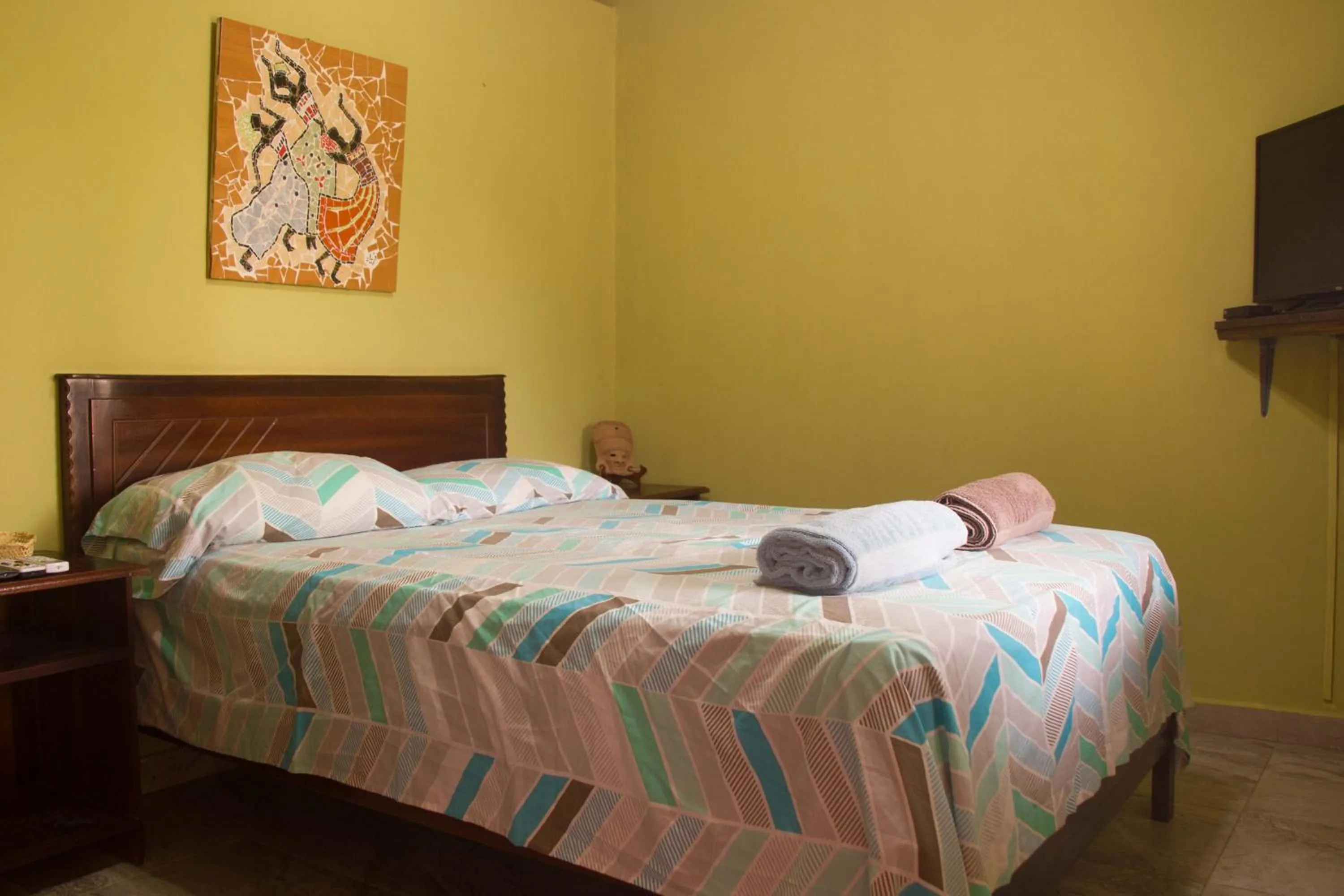 Bed in The Cottages by the Sea