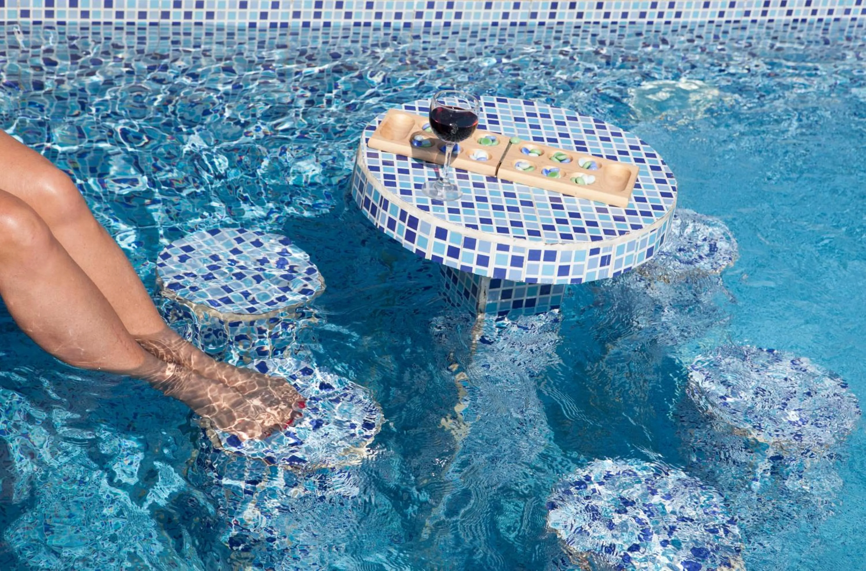 Swimming pool in The Cottages by the Sea